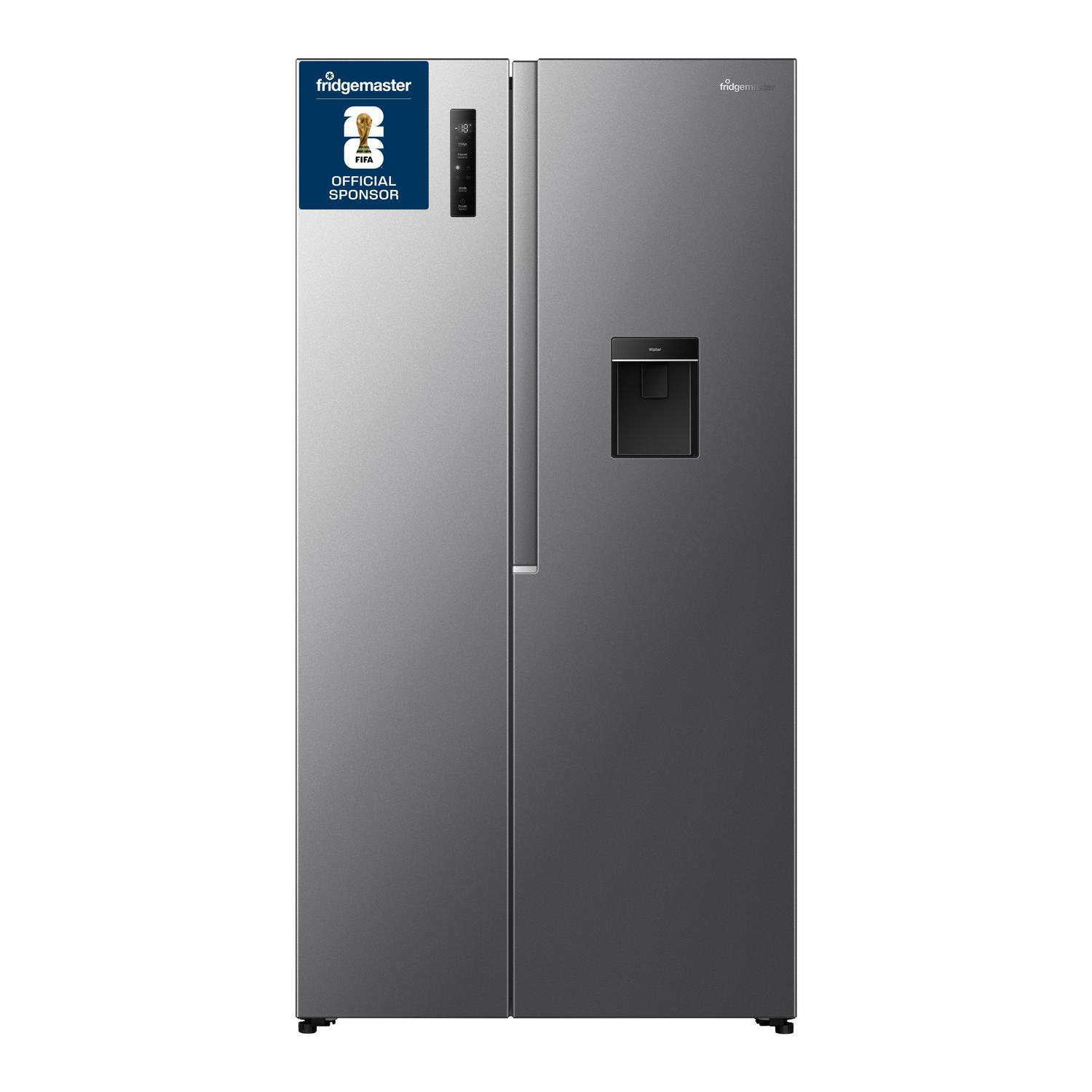 Fridgemaster MS91558DES 91.1cm 60/40 Total No Frost American Fridge Freezer thumbnail image