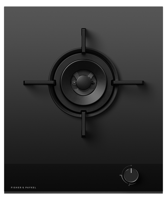 Fisher & Paykel CG451DLPGB4 1 Burner Gas on Glass Hob - Black thumbnail image