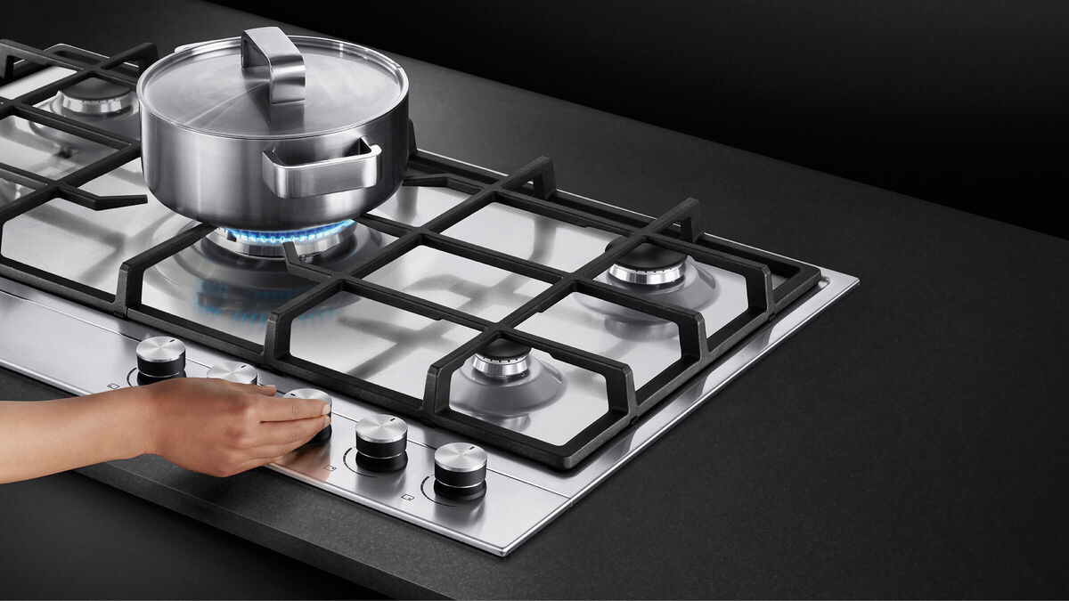 Fisher & Paykel CG604DLPX1 60cm 4 Burner Gas Hob - Stainless Steel thumbnail image