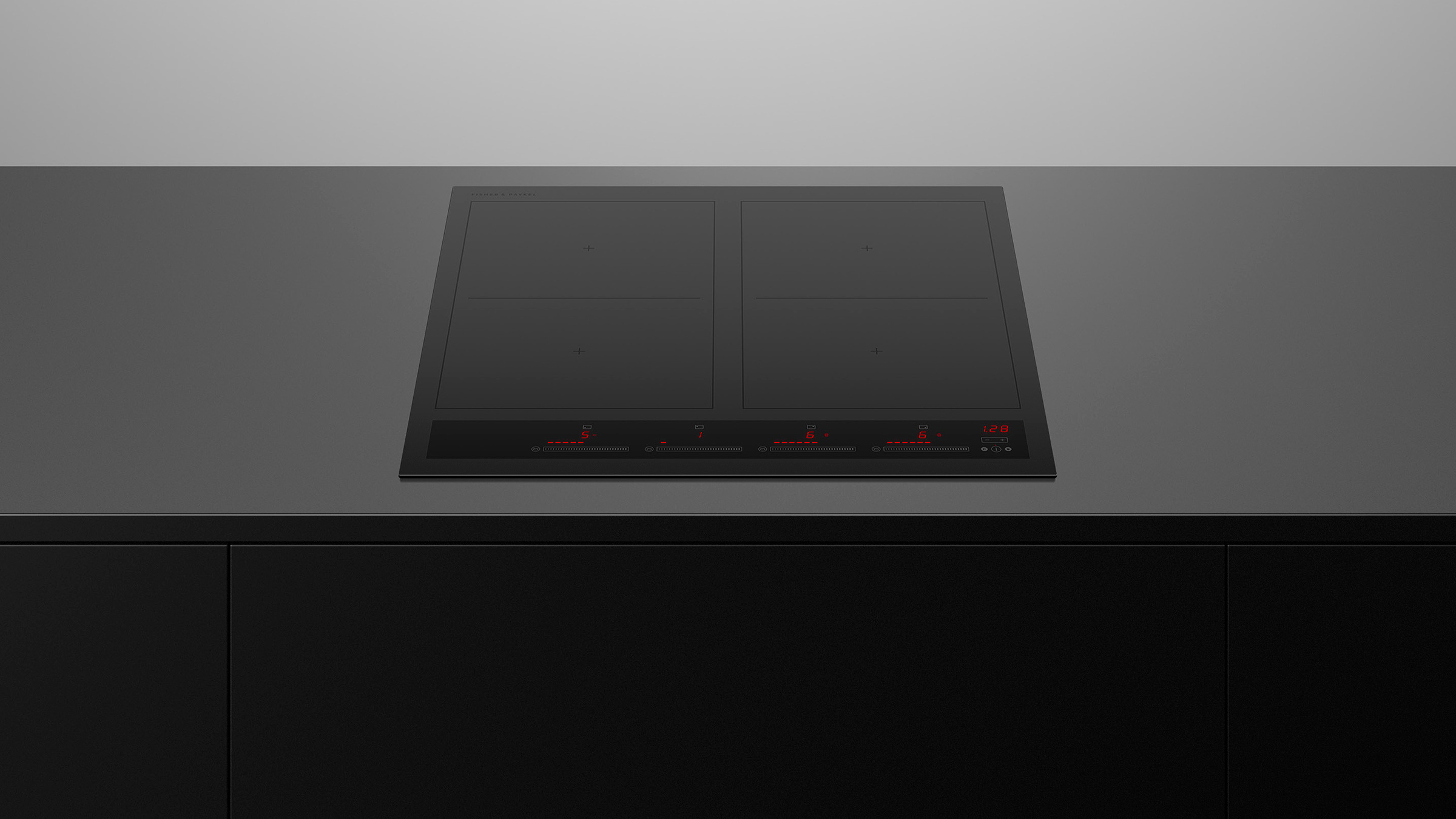 Fisher & Paykel CI604ZZDTB5 4 Zone Induction Hob - Black thumbnail image