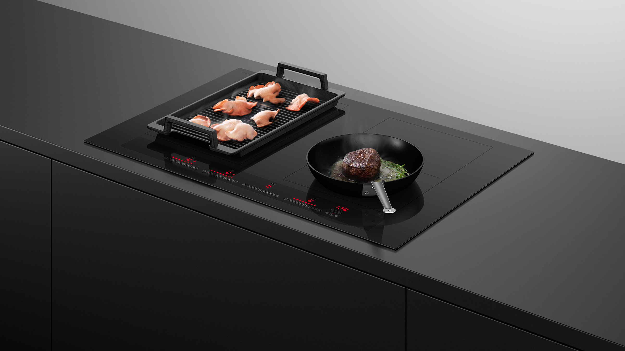 Fisher & Paykel CI804ZZDTB5 Induction Hob - Black thumbnail image