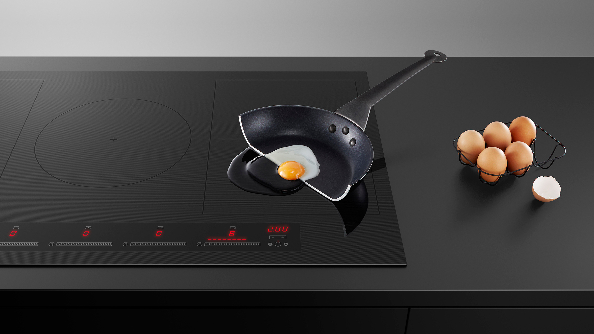 Fisher & Paykel CI905ZZDTB5 Induction Hob - Black thumbnail image