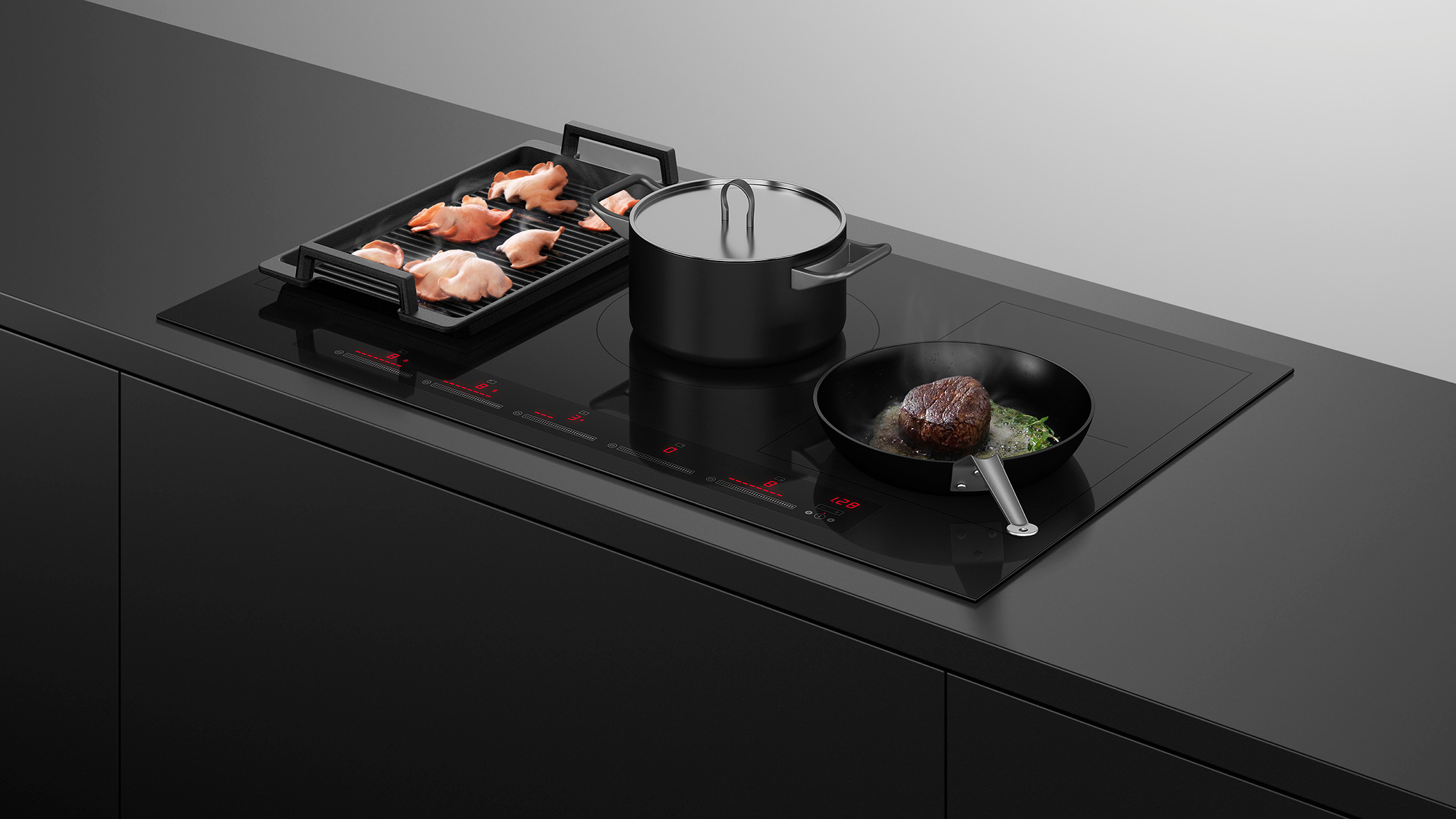 Fisher & Paykel CI905ZZDTB5 Induction Hob - Black thumbnail image