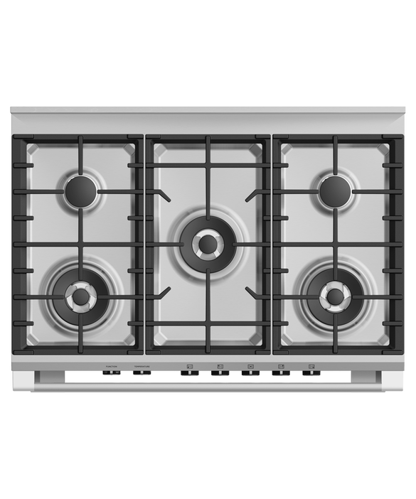 Fisher & Paykel OR90SCG4B1 90cm Dual Fuel 5 Burner Range Cooker - Black thumbnail image