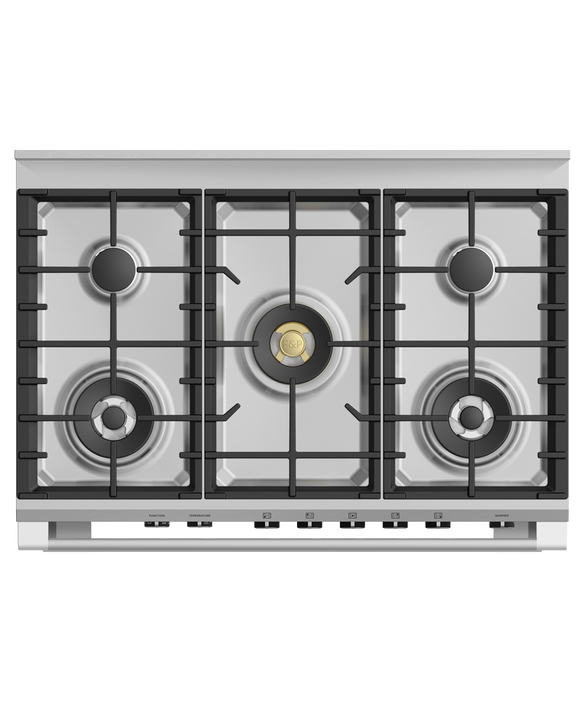 Fisher & Paykel OR90SCG6B1 90cm Dual Fuel Pyrolytic Cooker - Black thumbnail image
