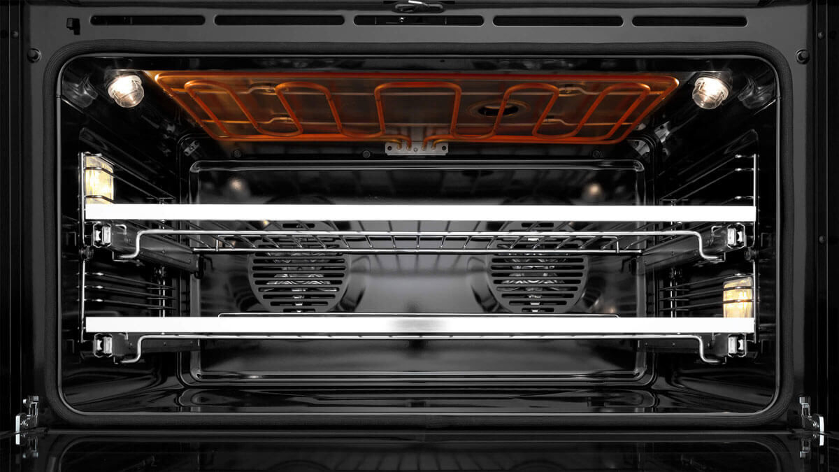 Fisher & Paykel OR90SCG6B1 90cm Dual Fuel Pyrolytic Cooker - Black thumbnail image