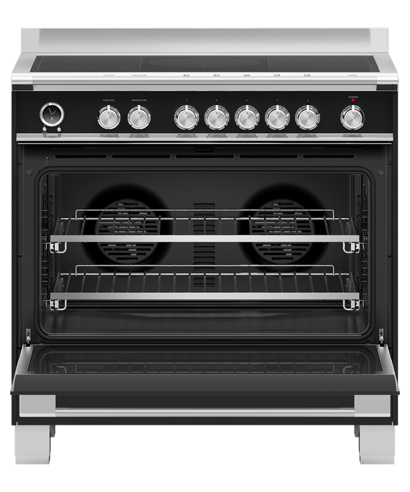 Fisher & Paykel OR90SCI6B1 90cm 5 Zone Induction Pyrolytic Cooker - Black thumbnail image