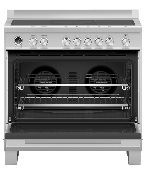 Fisher & Paykel OR90SDI6X1 90cm 5 Zone Induction Pyrolytic Cooker - Stainless Steel thumbnail image