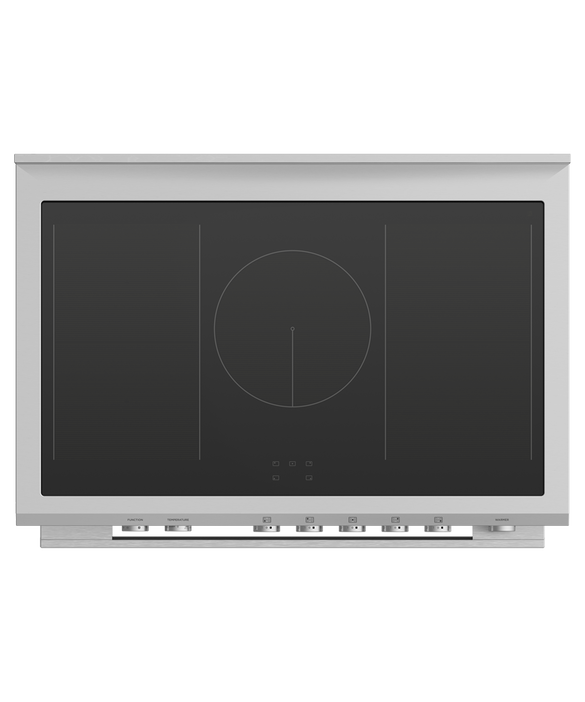 Fisher & Paykel OR90SDI6X1 90cm 5 Zone Induction Pyrolytic Cooker - Stainless Steel thumbnail image
