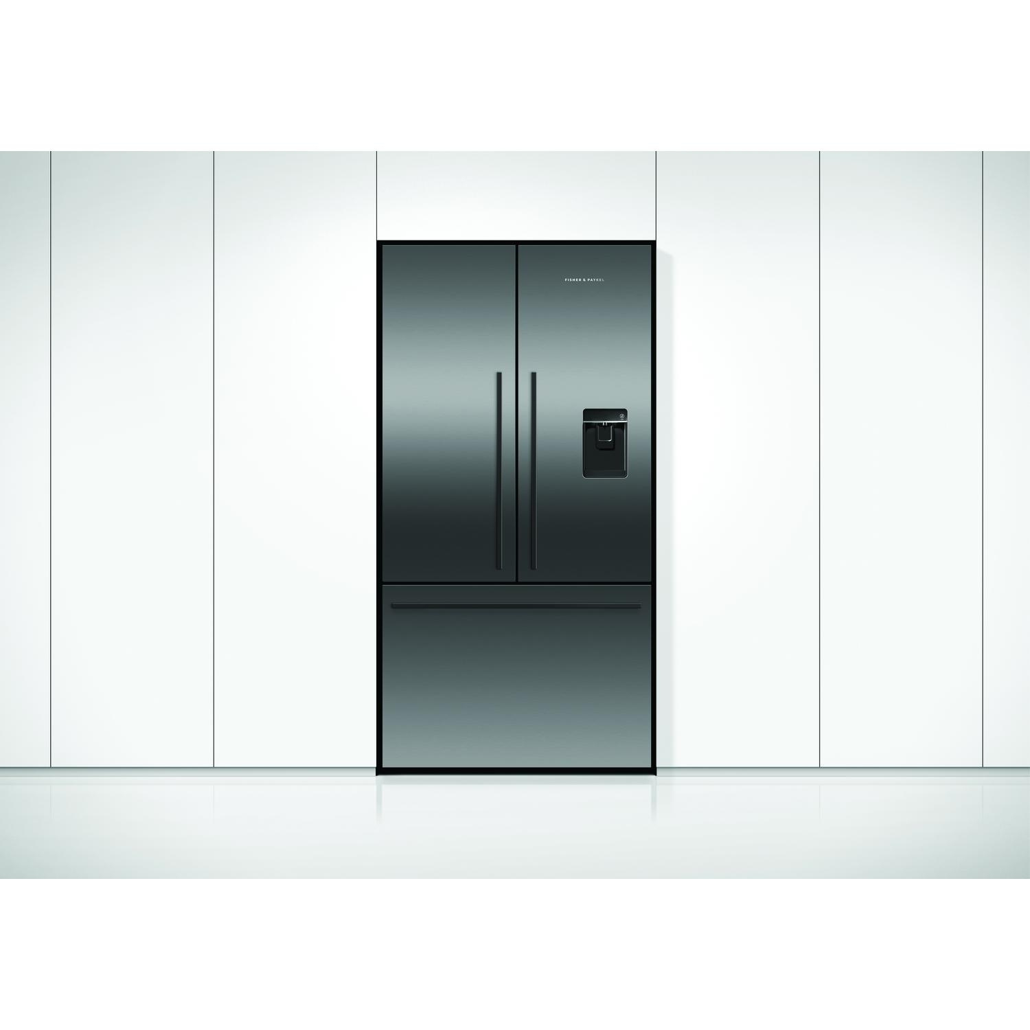 Fisher & Paykel RF540ADUB7 90cm Frost Free American Fridge Freezer - Black Stainless Steel thumbnail image