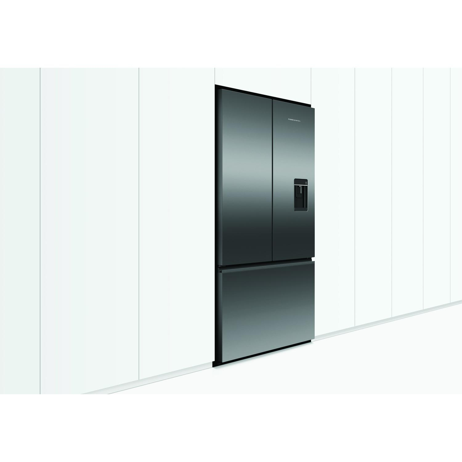 Fisher & Paykel RF540ANUB6 90cm Frost Free American Fridge Freezer - Black Stainless Steel thumbnail image