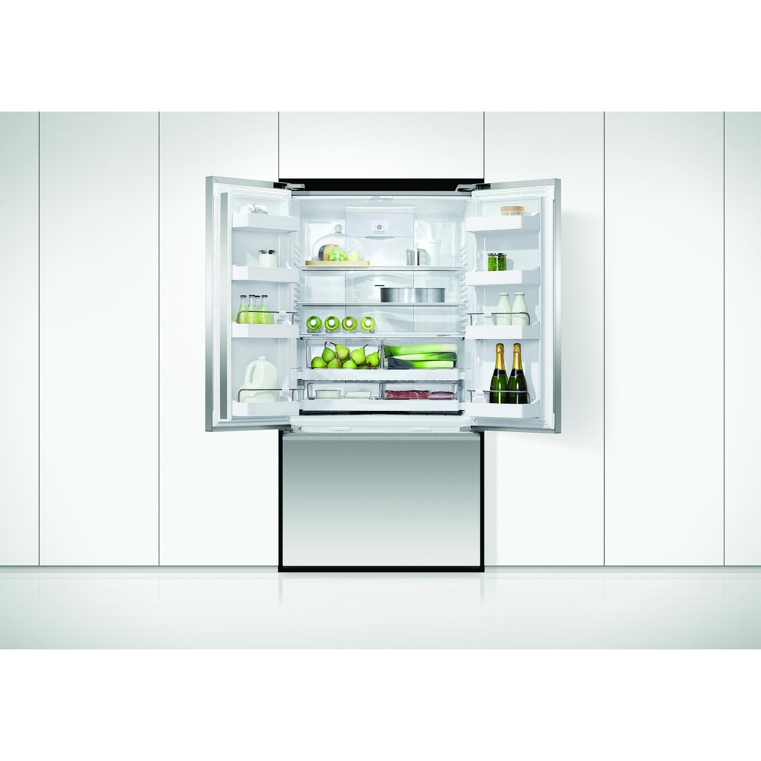Fisher & Paykel RF540ANUX6 90cm 70/30 Frost Free American Fridge Freezer - Stainless Steel thumbnail image