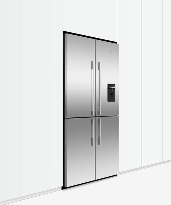 Fisher & Paykel RF605QDUVX1 90.5cm 60/40 Frost Free Quad Door Fridge Freezer - Brushed Stainless Steel thumbnail image