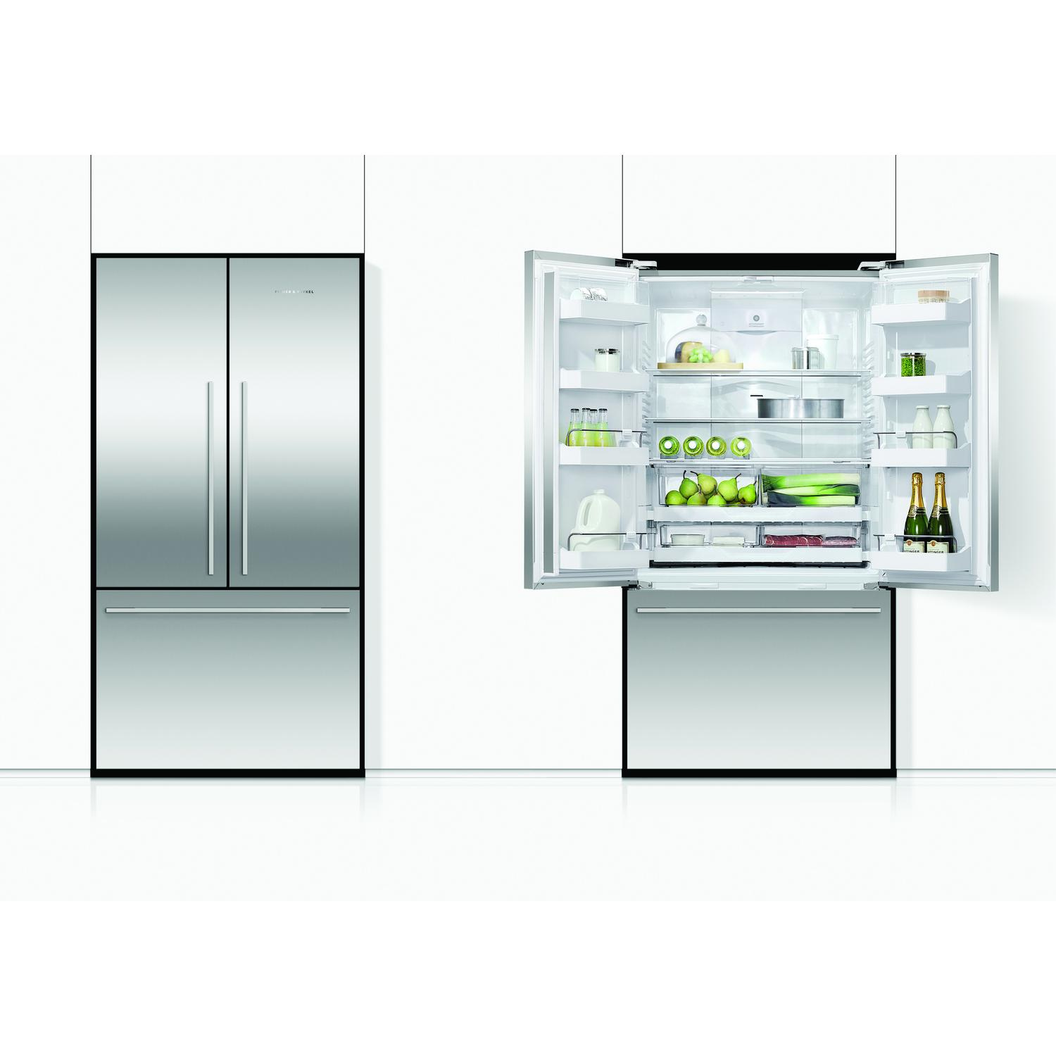Fisher & Paykel RF610ADX6 90cm Frost Free American Fridge Freezer - Stainless Steel thumbnail image
