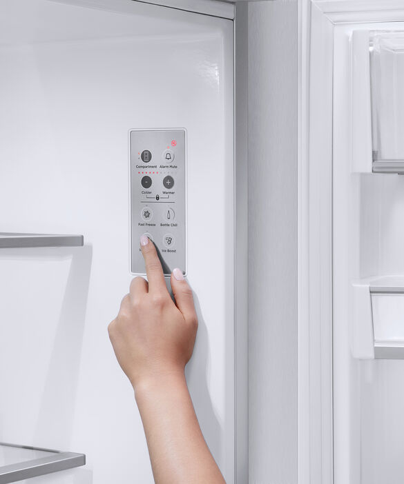 Fisher & Paykel RS90A3 Frost Free Integrated French Door Refrigerator Freezer thumbnail image