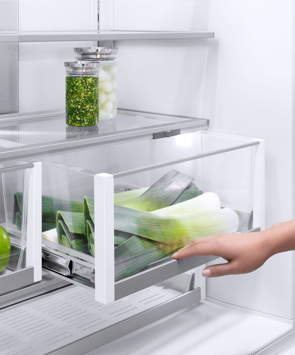 Fisher & Paykel RS90A3 Frost Free Integrated French Door Refrigerator Freezer thumbnail image