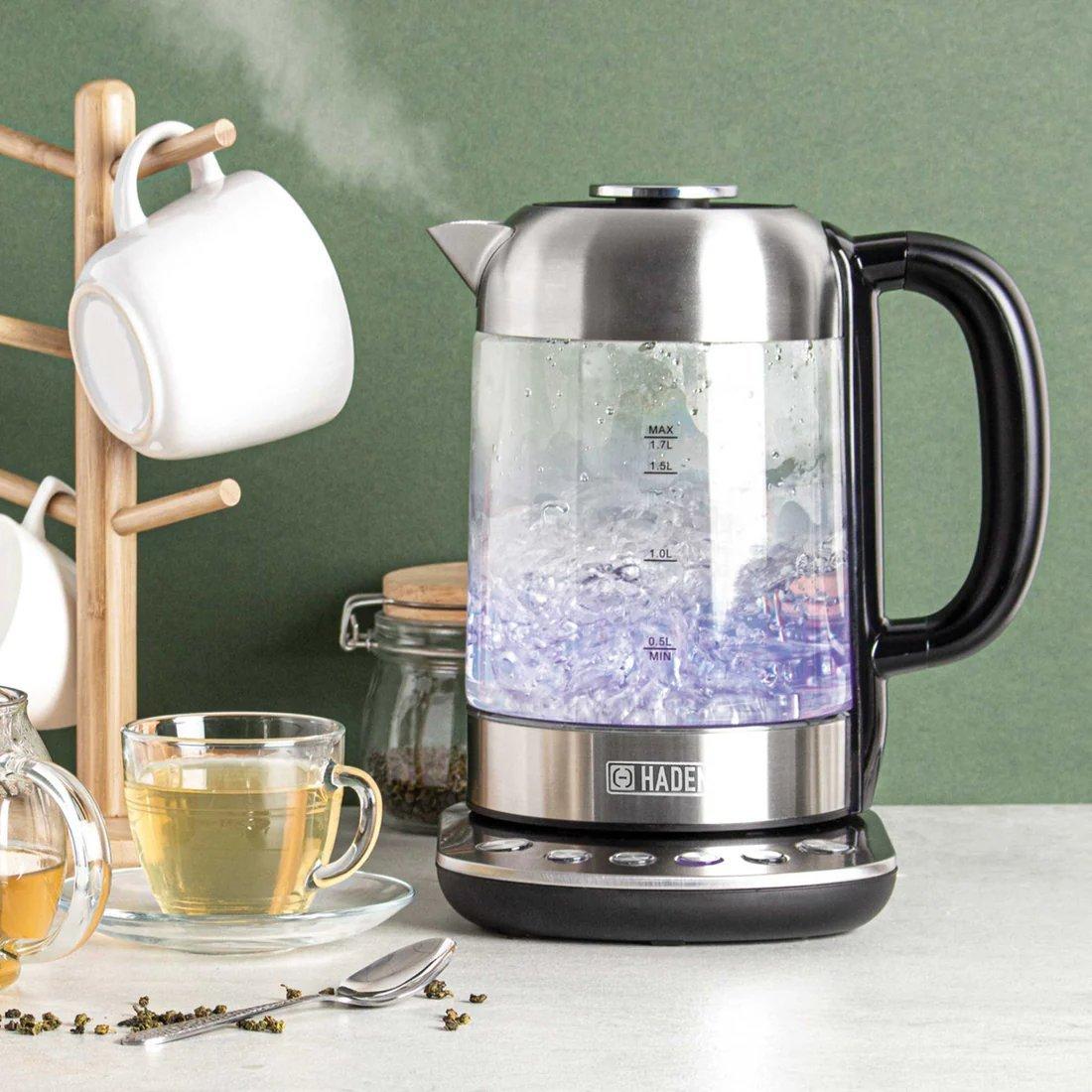 Haden 197207 1.7 Litres Jug Kettle - Clear thumbnail image