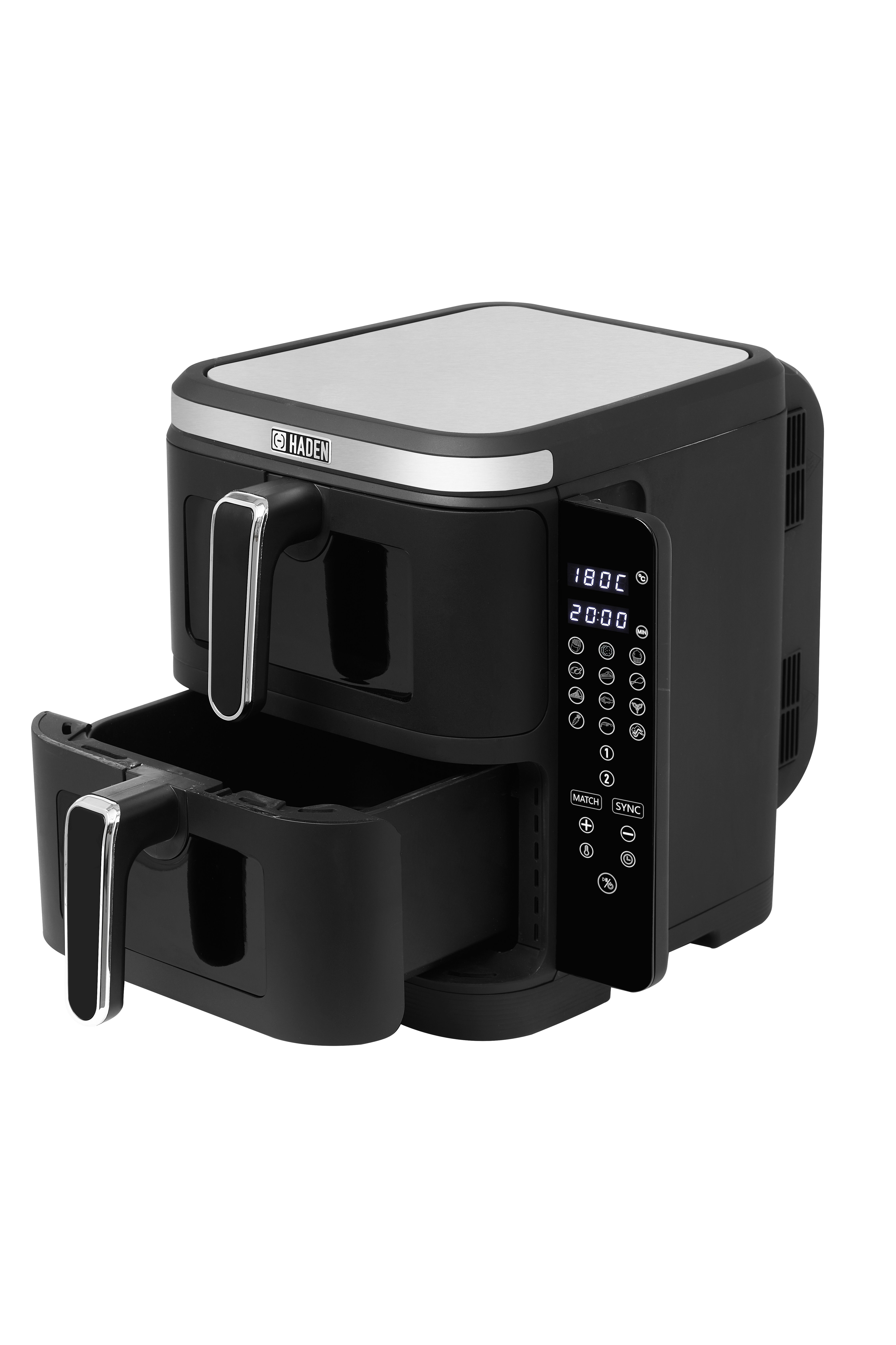 Haden 211200 11.0L Double Stack Air Fryer With Window - Black thumbnail image
