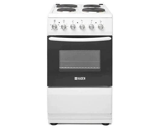 Haden HES050W 50cm Electric Cooker with Solid Plate Hob - White thumbnail image
