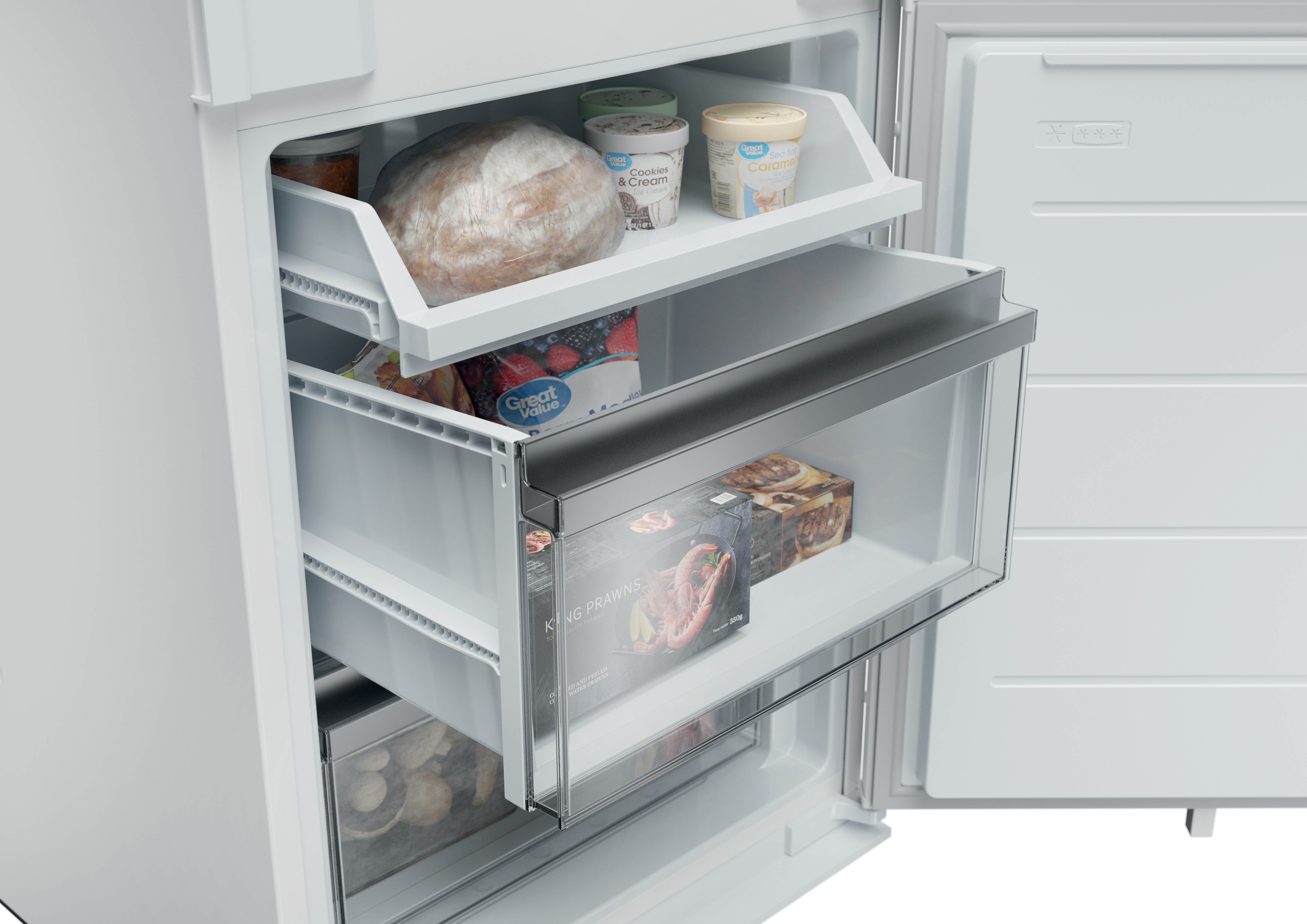 Haier HBQW5518EK-UK 70/30 Built In Total No Frost Fridge Freezer thumbnail image