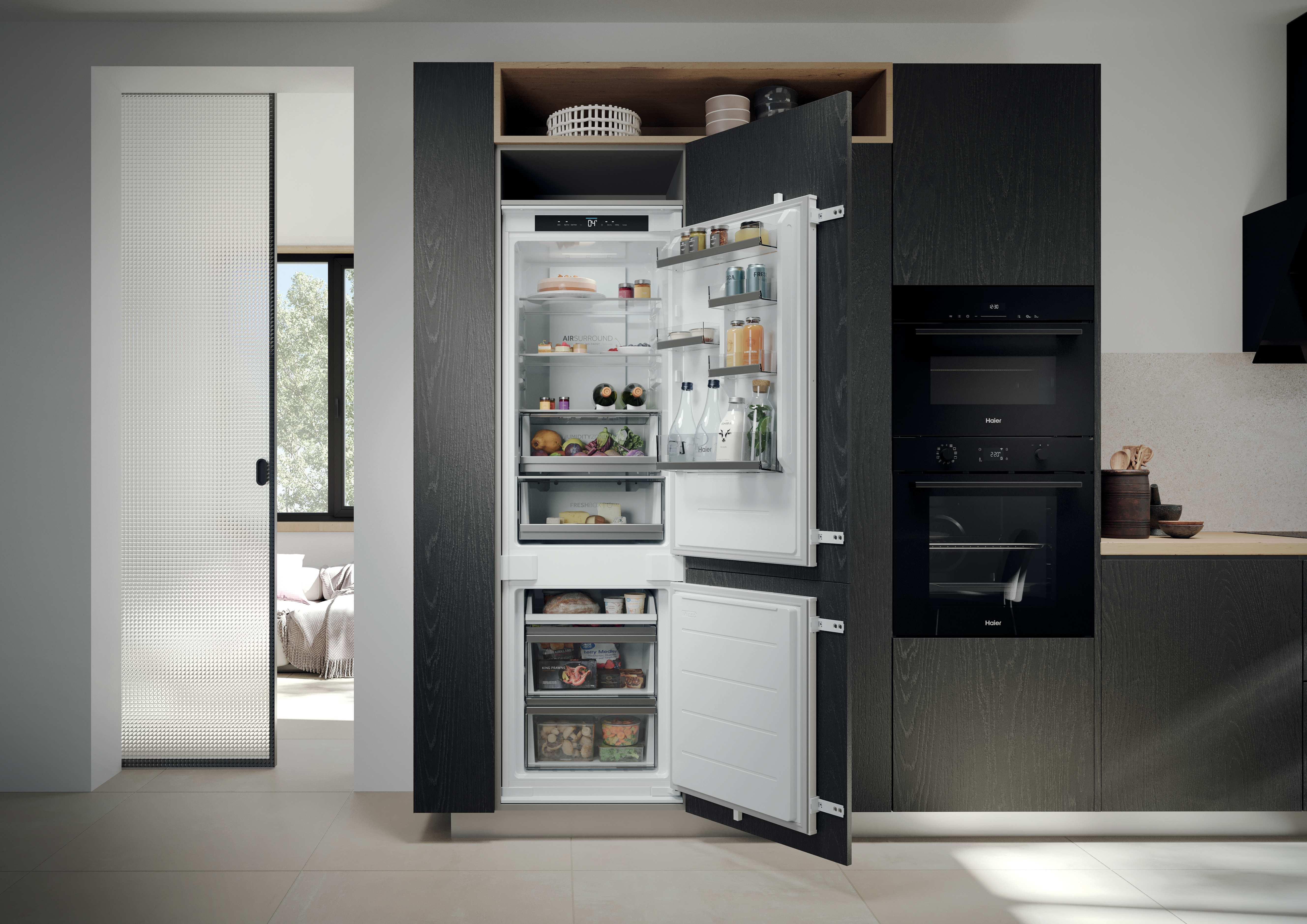 Haier HBQW5518EK-UK 70/30 Built In Total No Frost Fridge Freezer thumbnail image