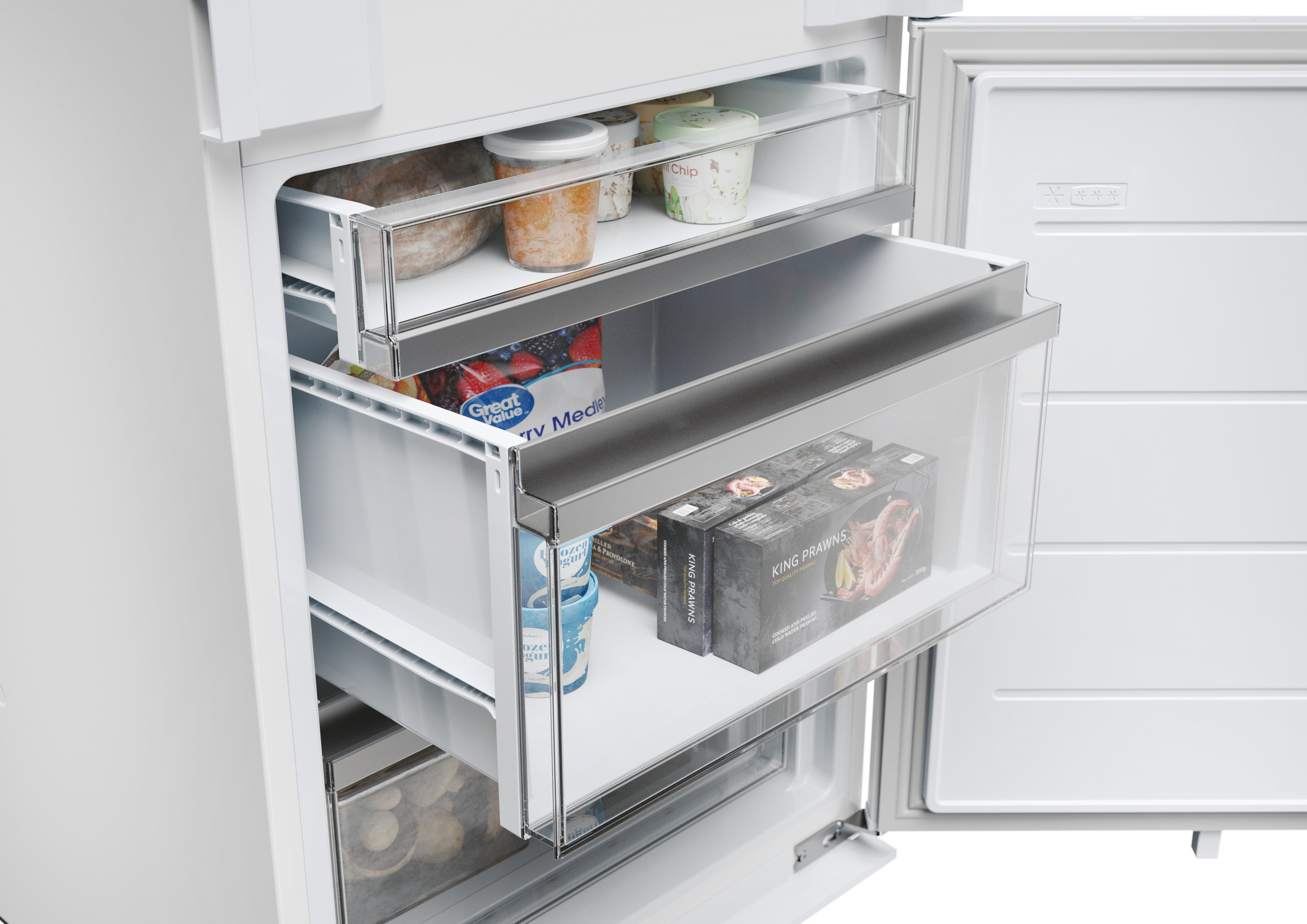 Haier HBW7518CTK Built In 70/30 Combi Fridge Freezer thumbnail image