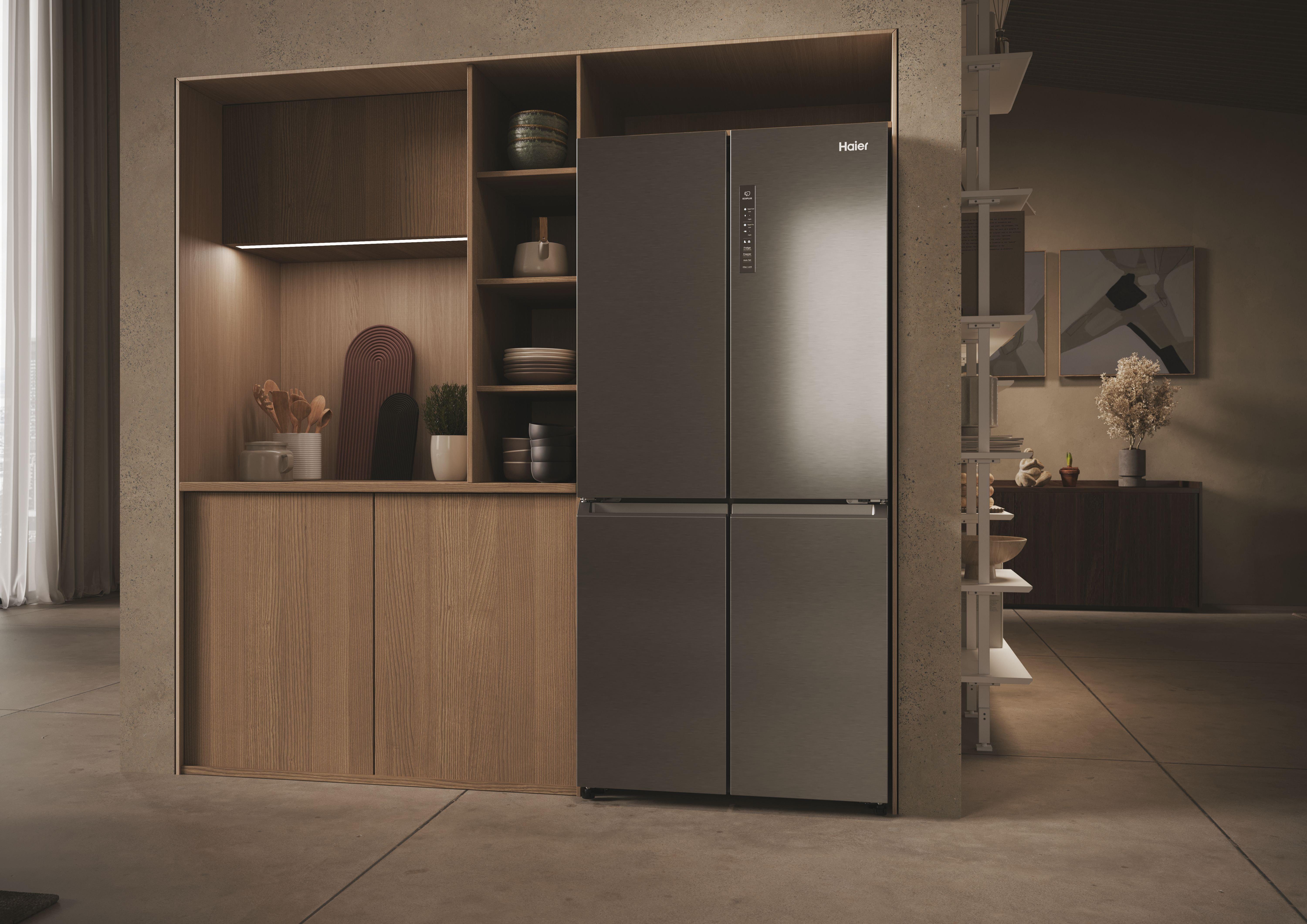 Haier HCR3818ENMM 60/40 Frost Free Multi Door Fridge Freezer thumbnail image