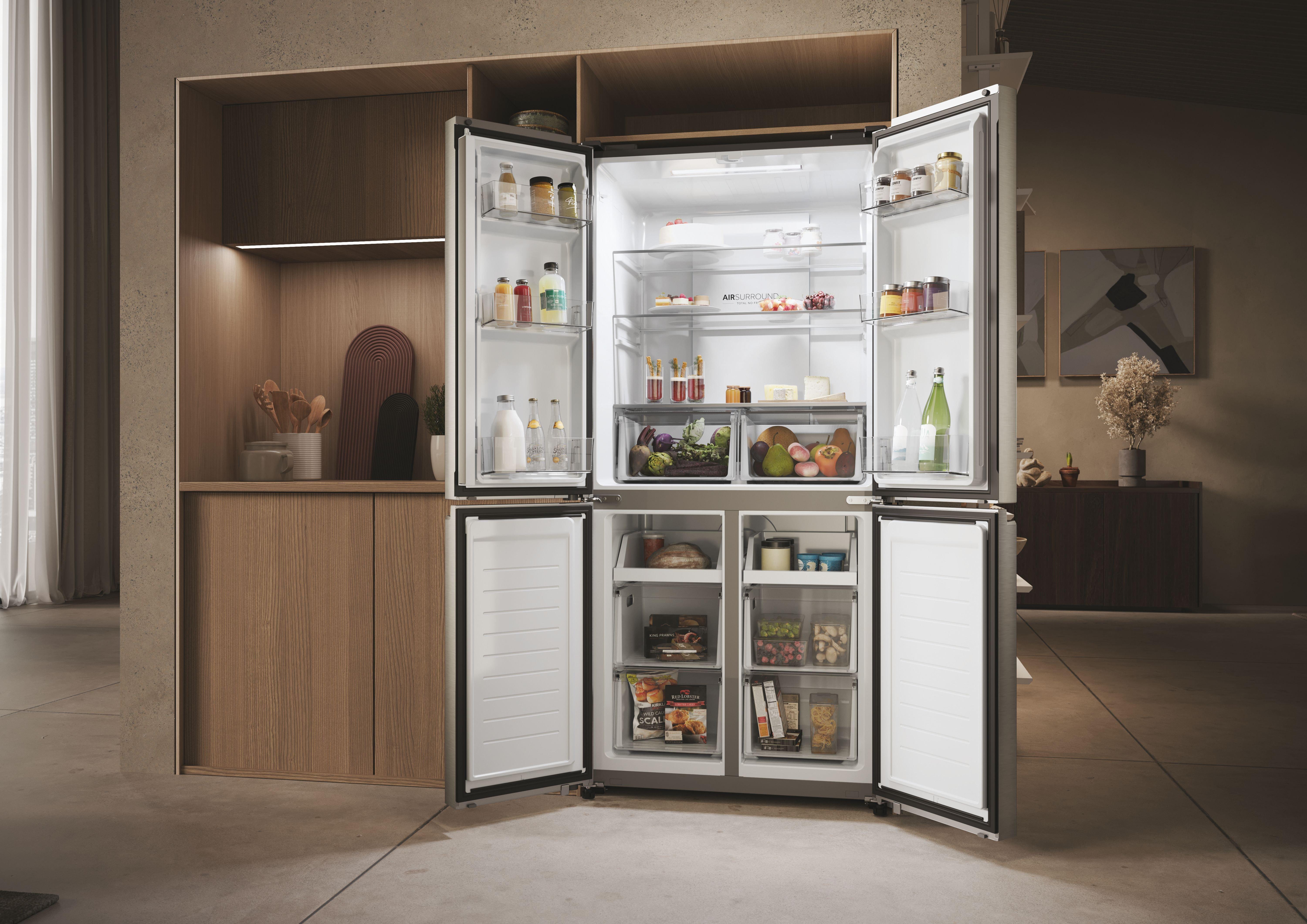 Haier HCR3818ENMM 60/40 Frost Free Multi Door Fridge Freezer thumbnail image