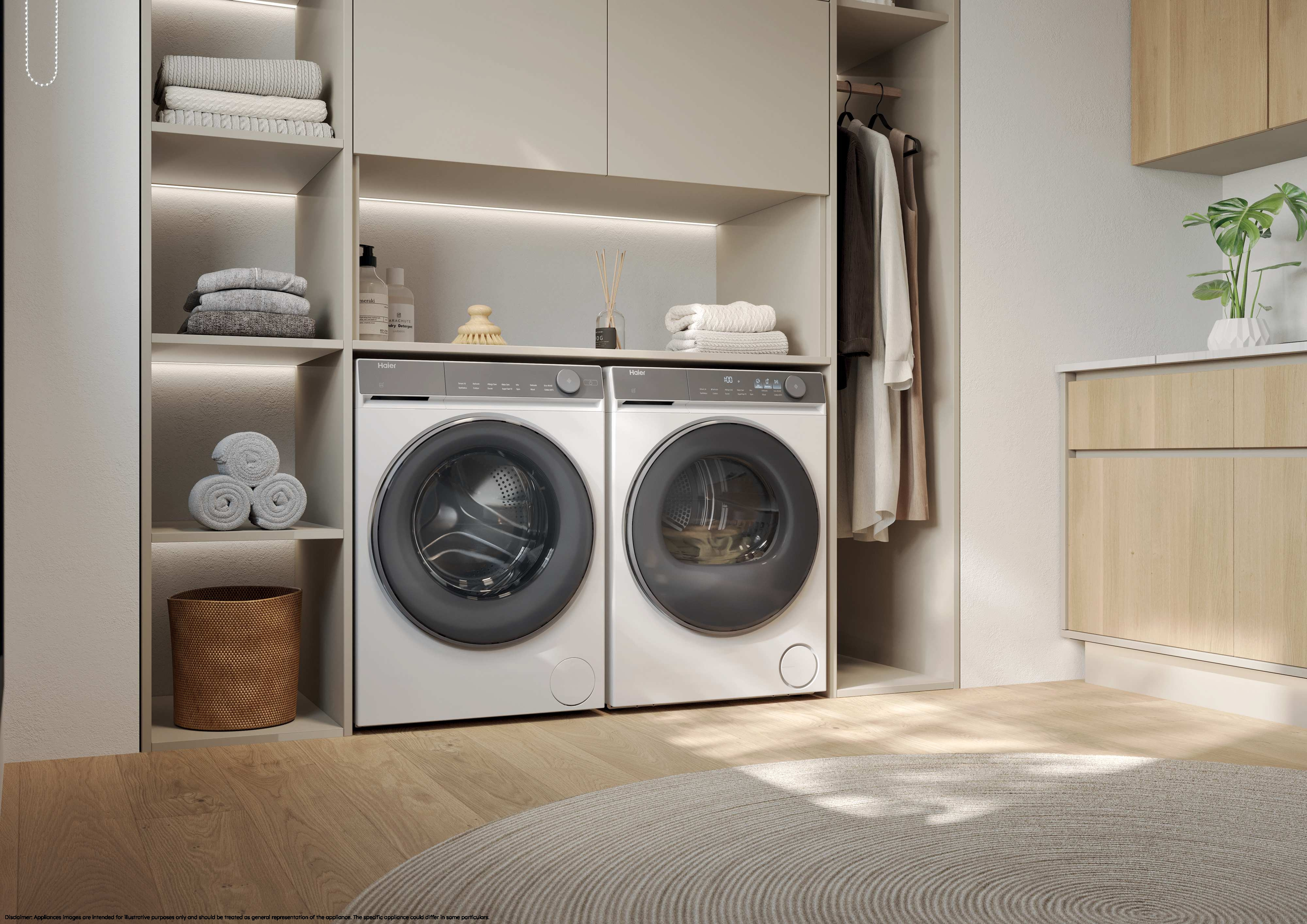 Haier HD100-C367U1-UK 10kg Heat Pump Tumble Dryer - White thumbnail image