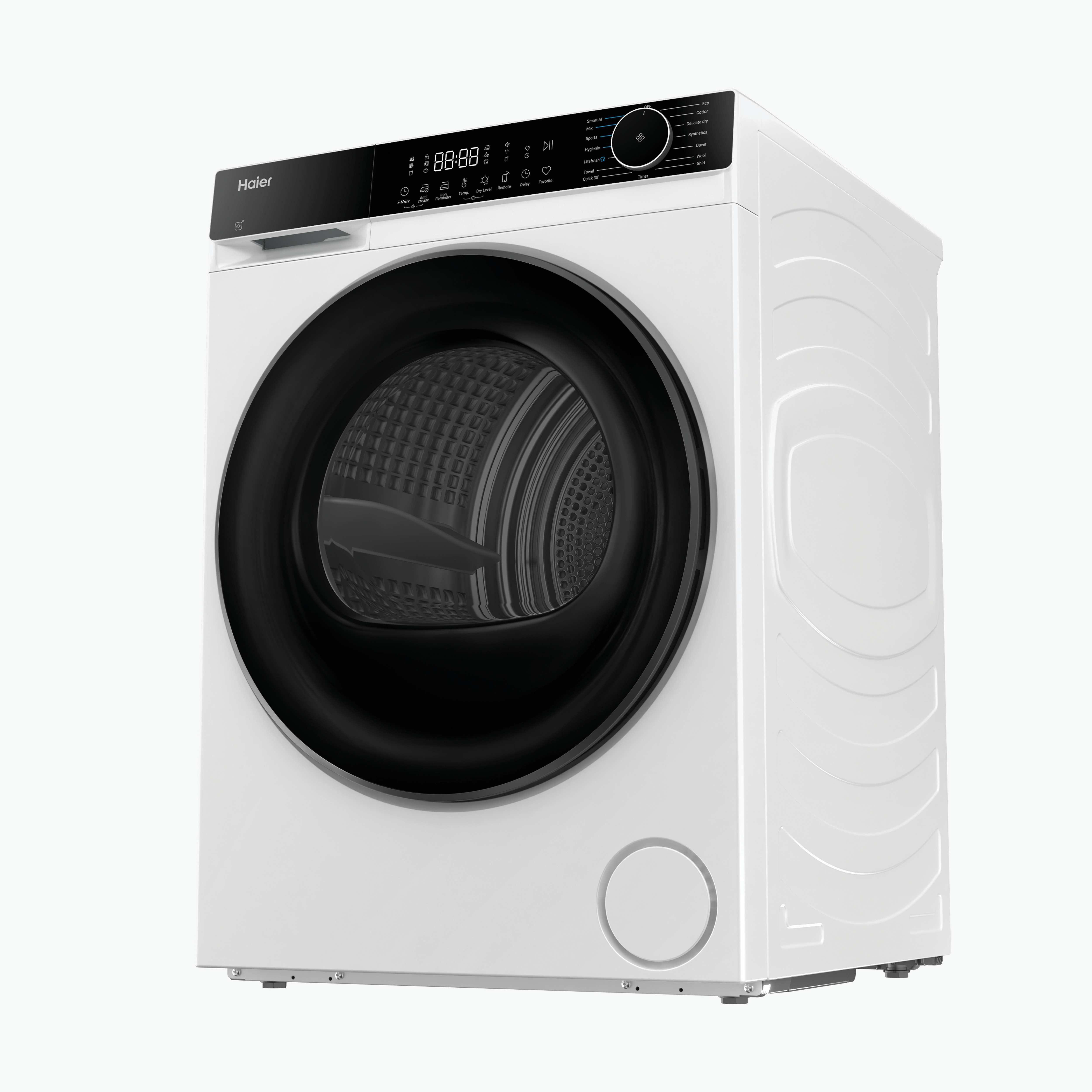 Haier HD80-D357U1-UK 8kg Heat Pump Tumble Dryer - White thumbnail image
