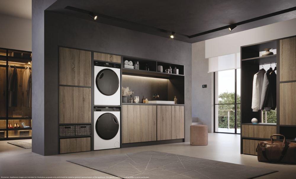 Haier HD90-A3959 9kg Heat Pump Tumble Dryer - White thumbnail image