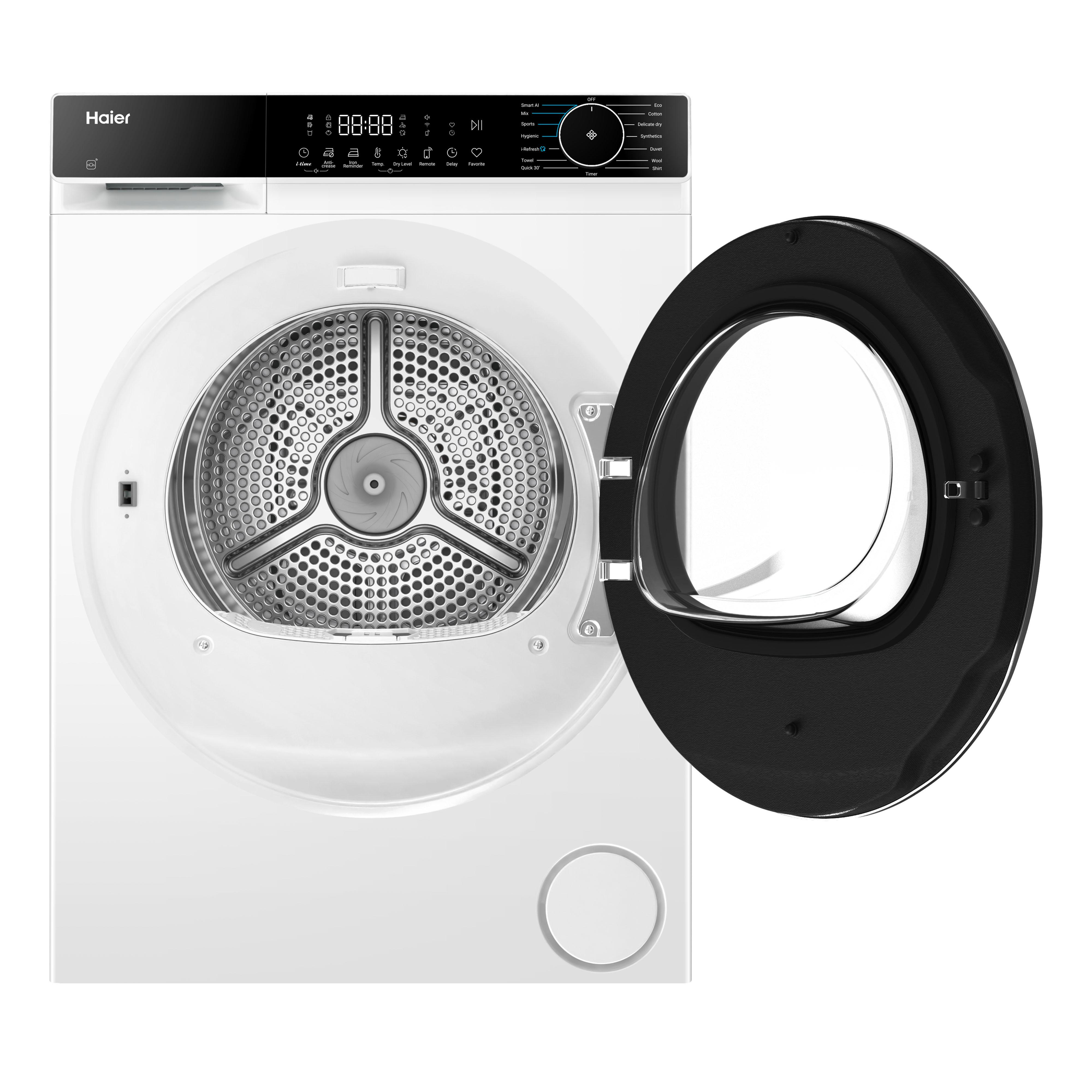 Haier X5 Plus HD90-D357AU1-UK 9kg Heat Pump Tumble Dryer - White thumbnail image