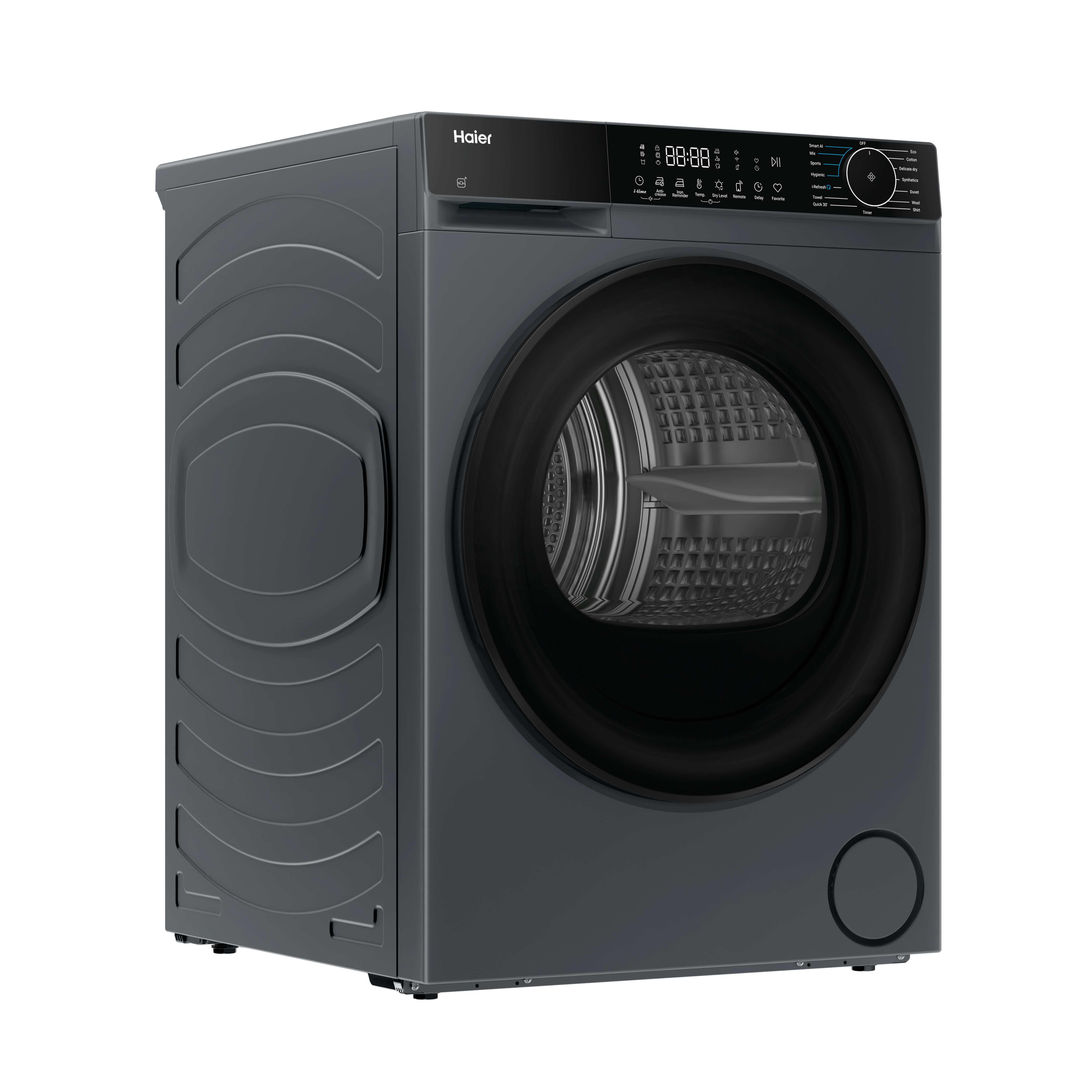 Haier HD90-D357U1G-UK 9kg Heat Pump Tumble Dryer - Graphite thumbnail image