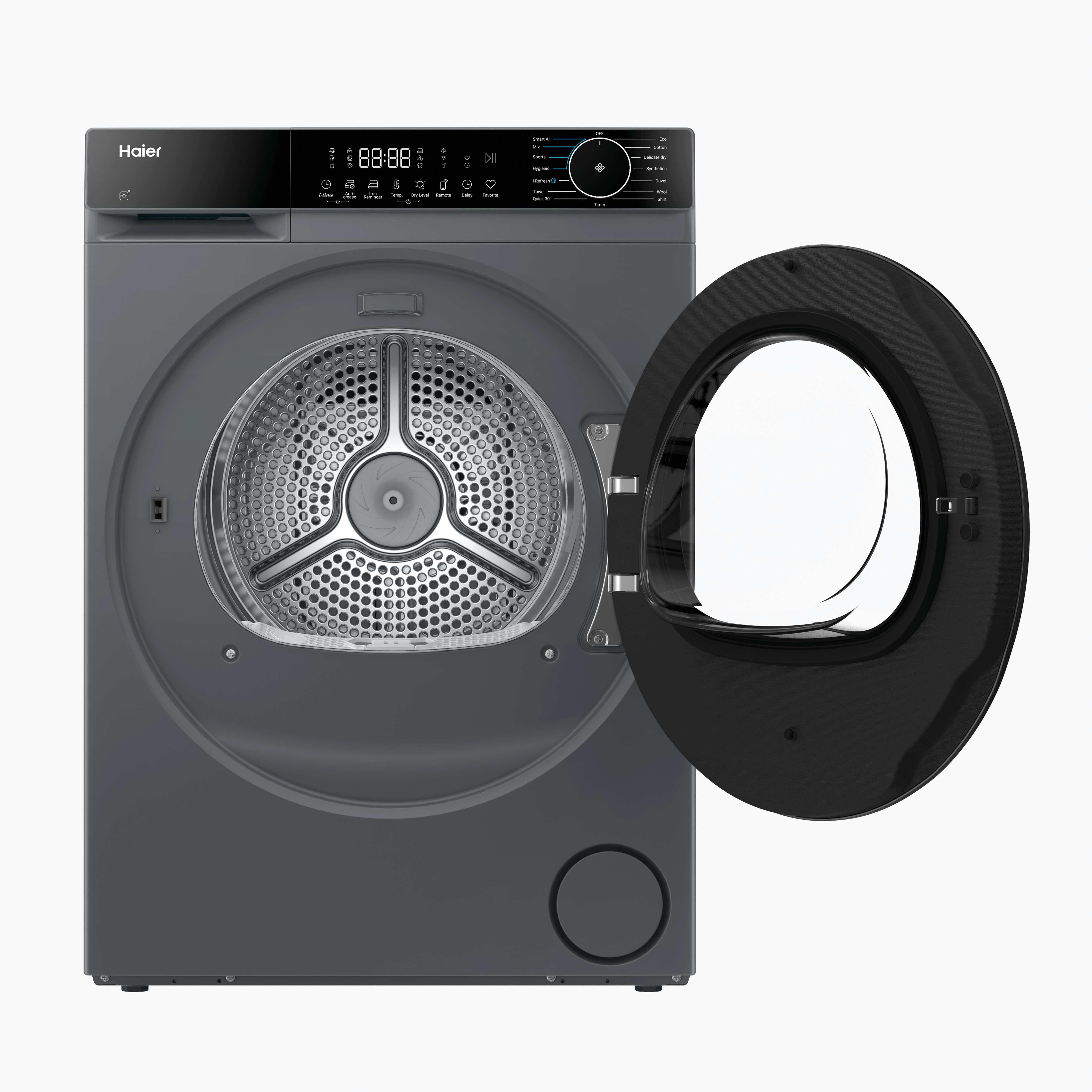 Haier HD90-D357U1G-UK 9kg Heat Pump Tumble Dryer - Graphite thumbnail image