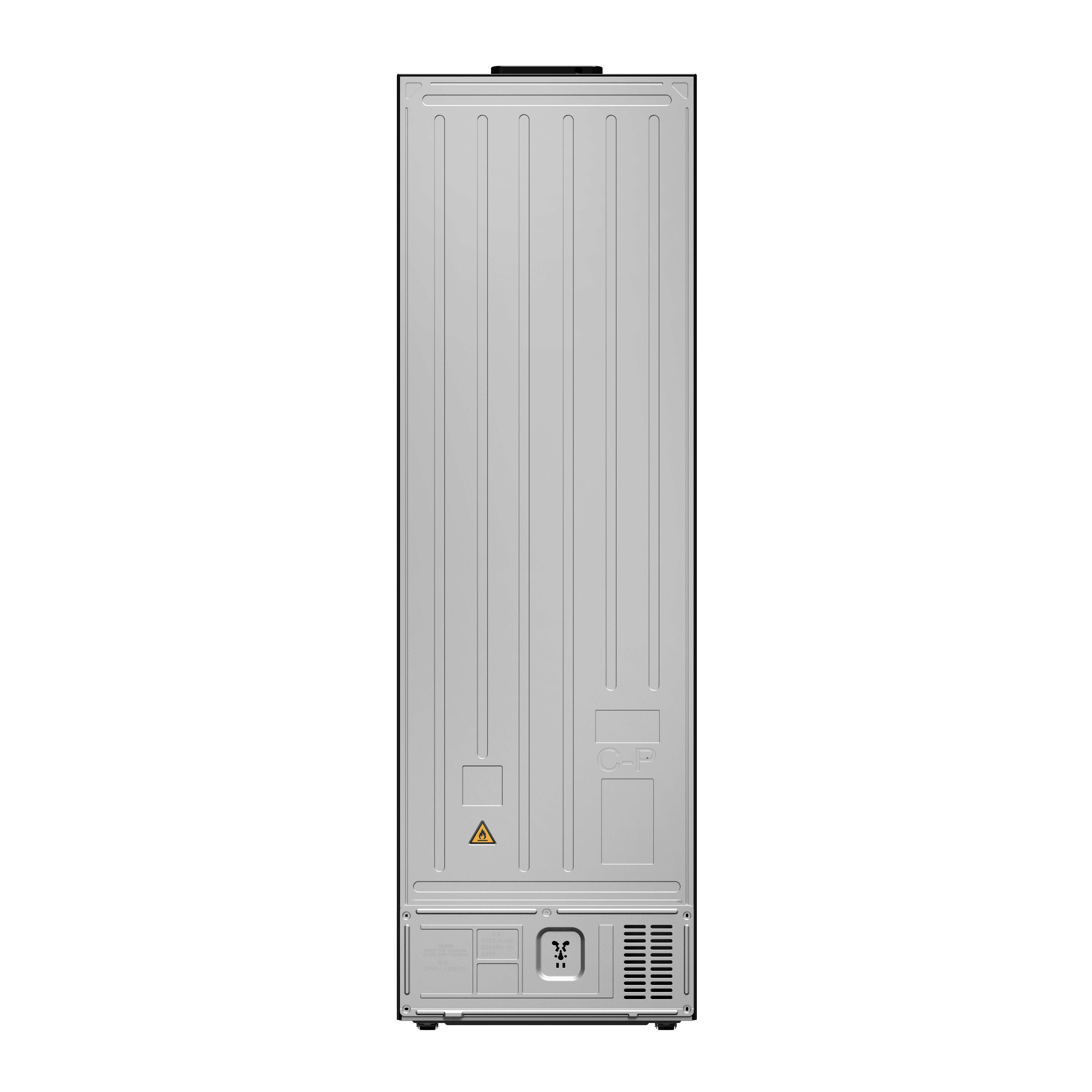 Haier 2D 60 Series 3 HDPR3618DNPK 355L Total No Frost Fridge Freezer - Stainless Steel thumbnail image