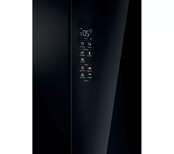 Haier HFR79F19DFGB  No Frost Multi-Door Fridge Freezer - Glass Inox Look thumbnail image