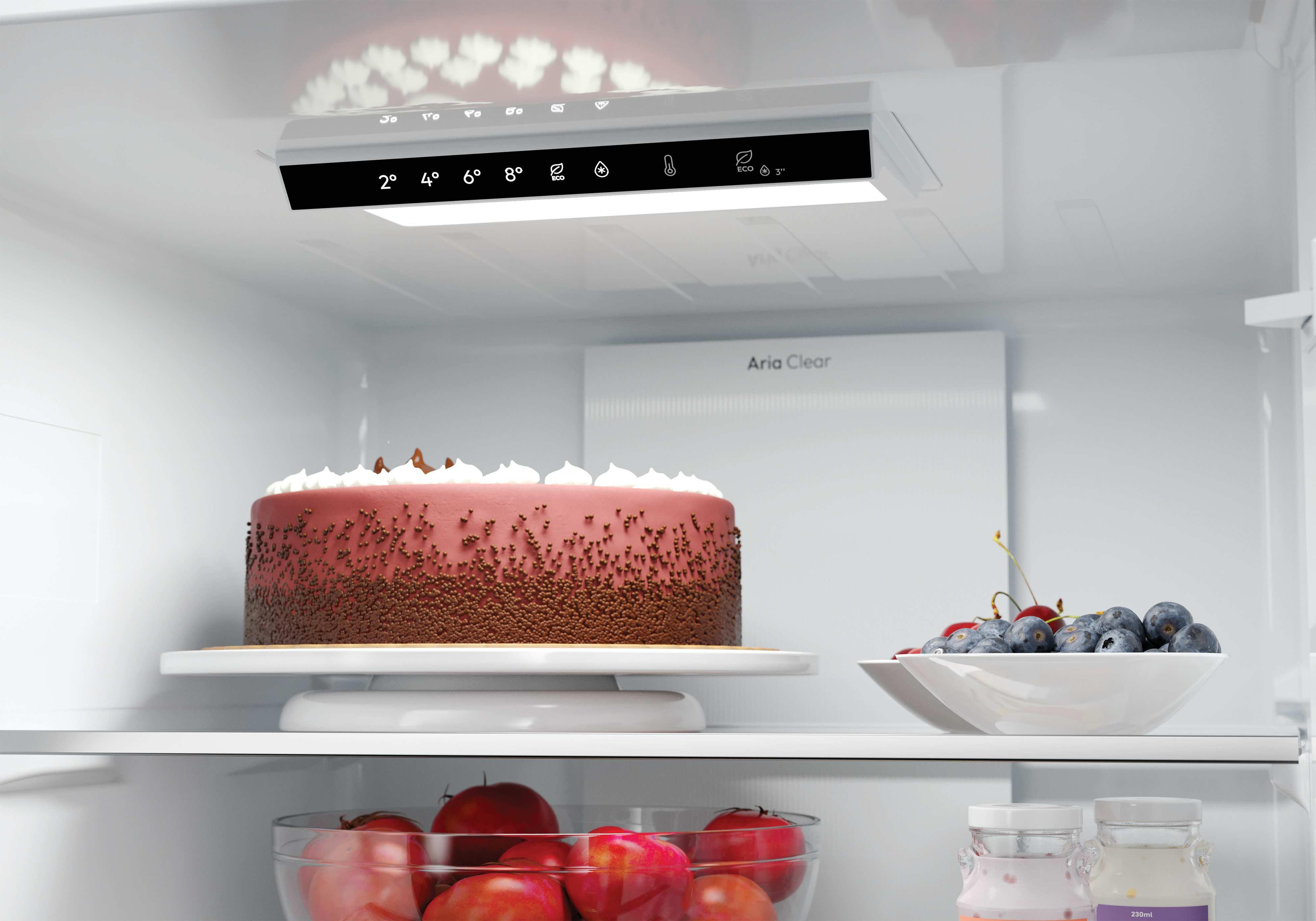 Hoover HONCQ3T518ENTK Total No Frost Fridge Freezer - Black thumbnail image