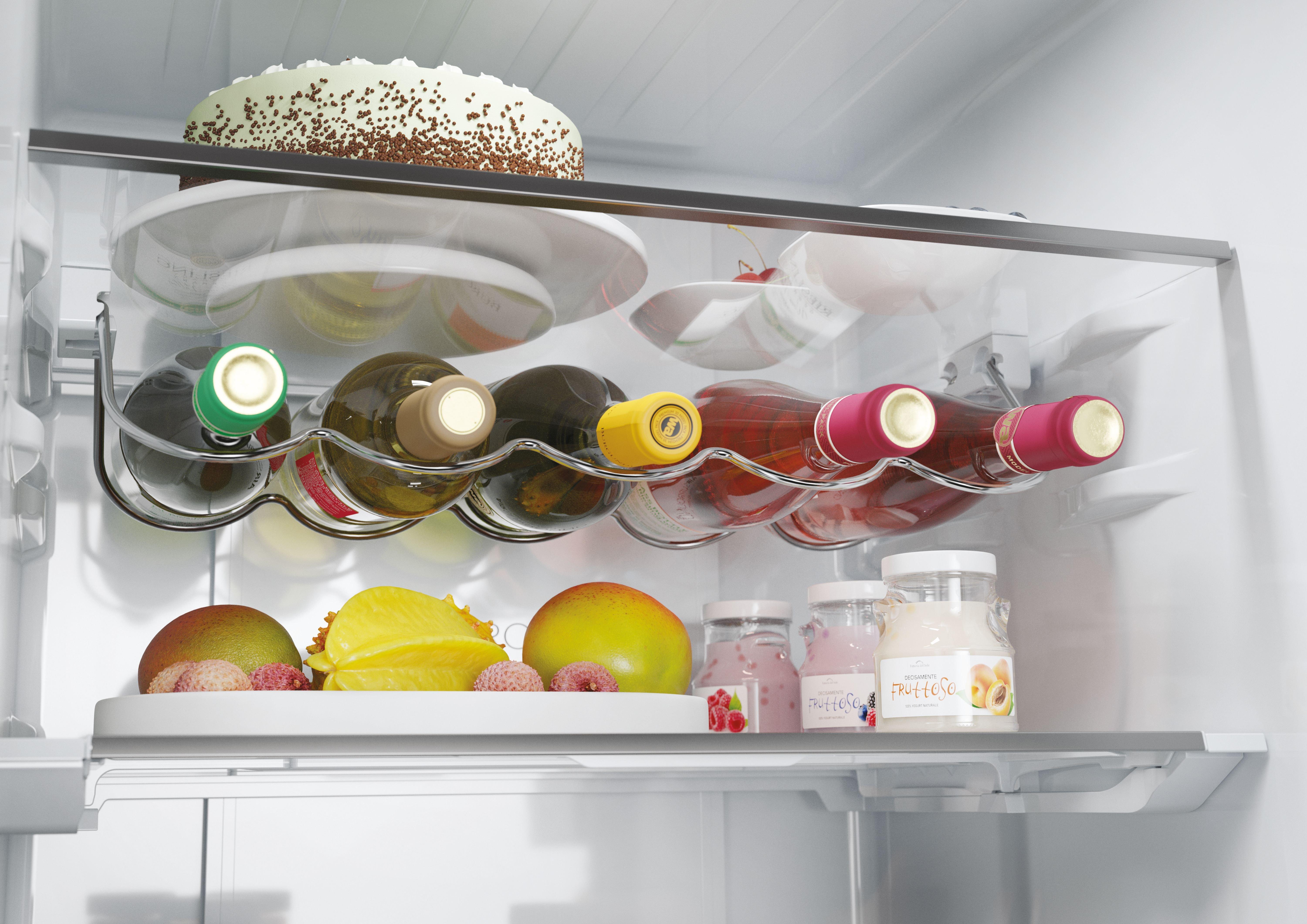 Haier HTW5618EWMP 59.5cm 3D Fridge Freezer - Inox thumbnail image