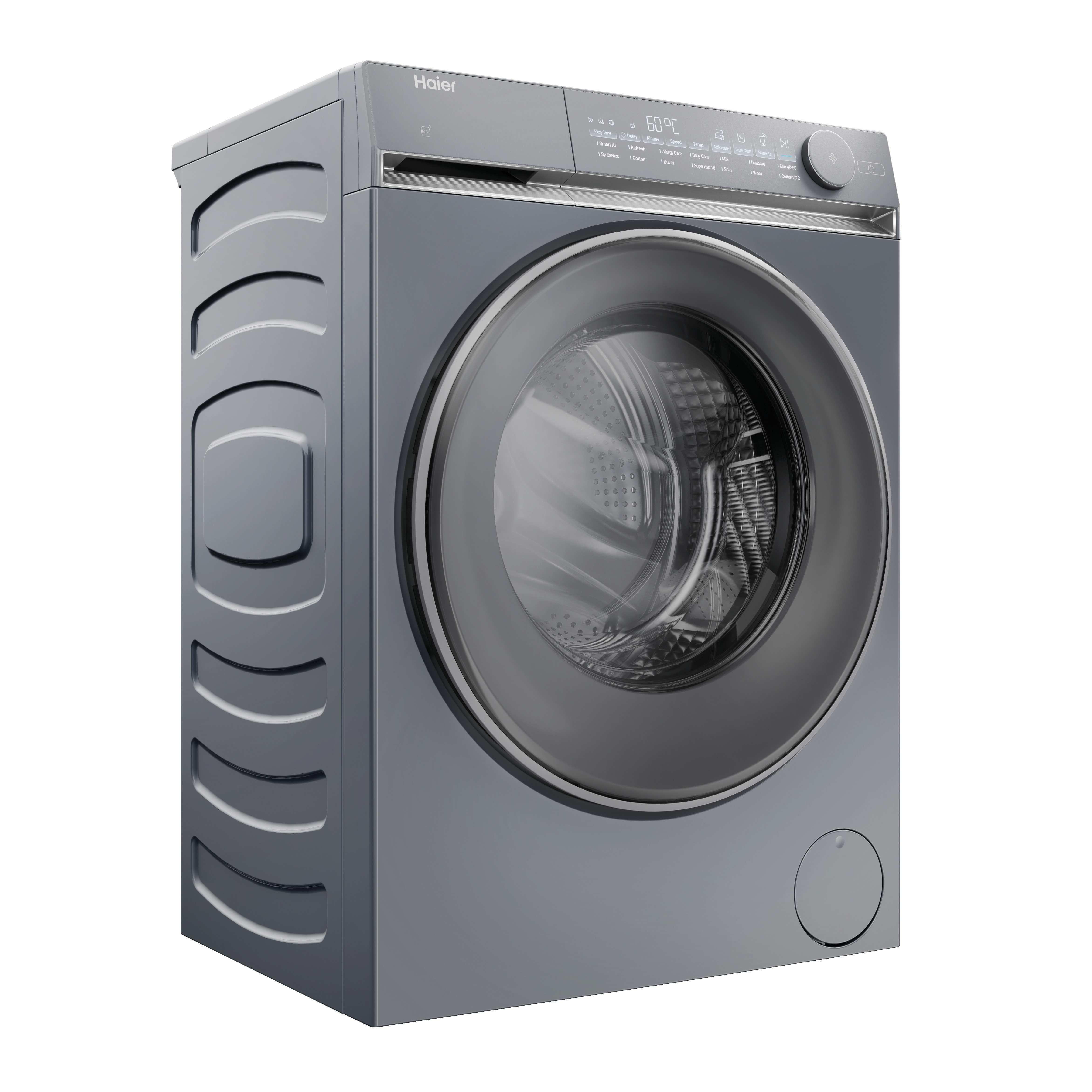 Haier X7 HW100B14367GUUK 10kg 1400 spin WiFi Connected Washing Machine - Graphite thumbnail image