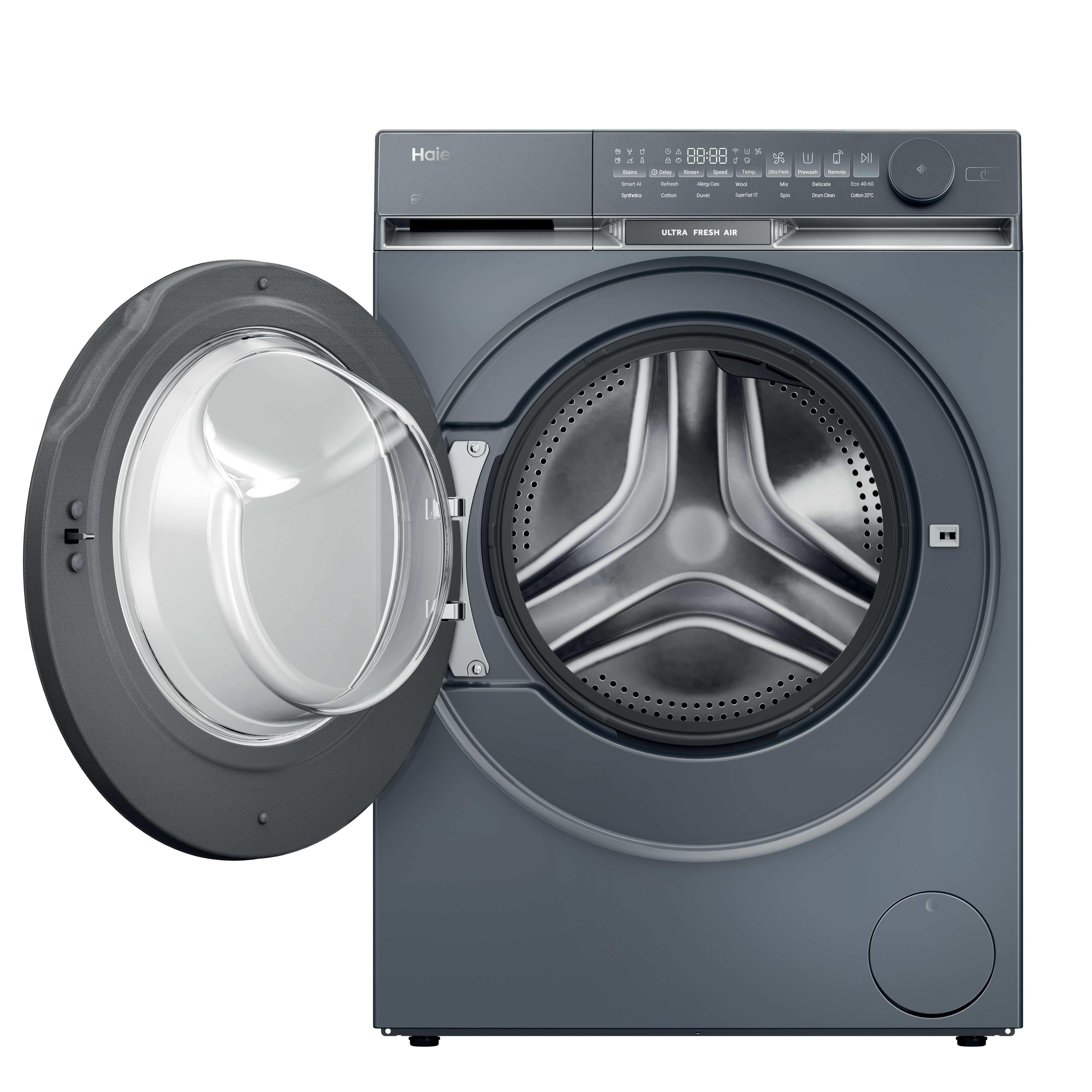 Haier HW100-B14387GUU 10kg, 1400 Spin Washing Machine - Graphite thumbnail image