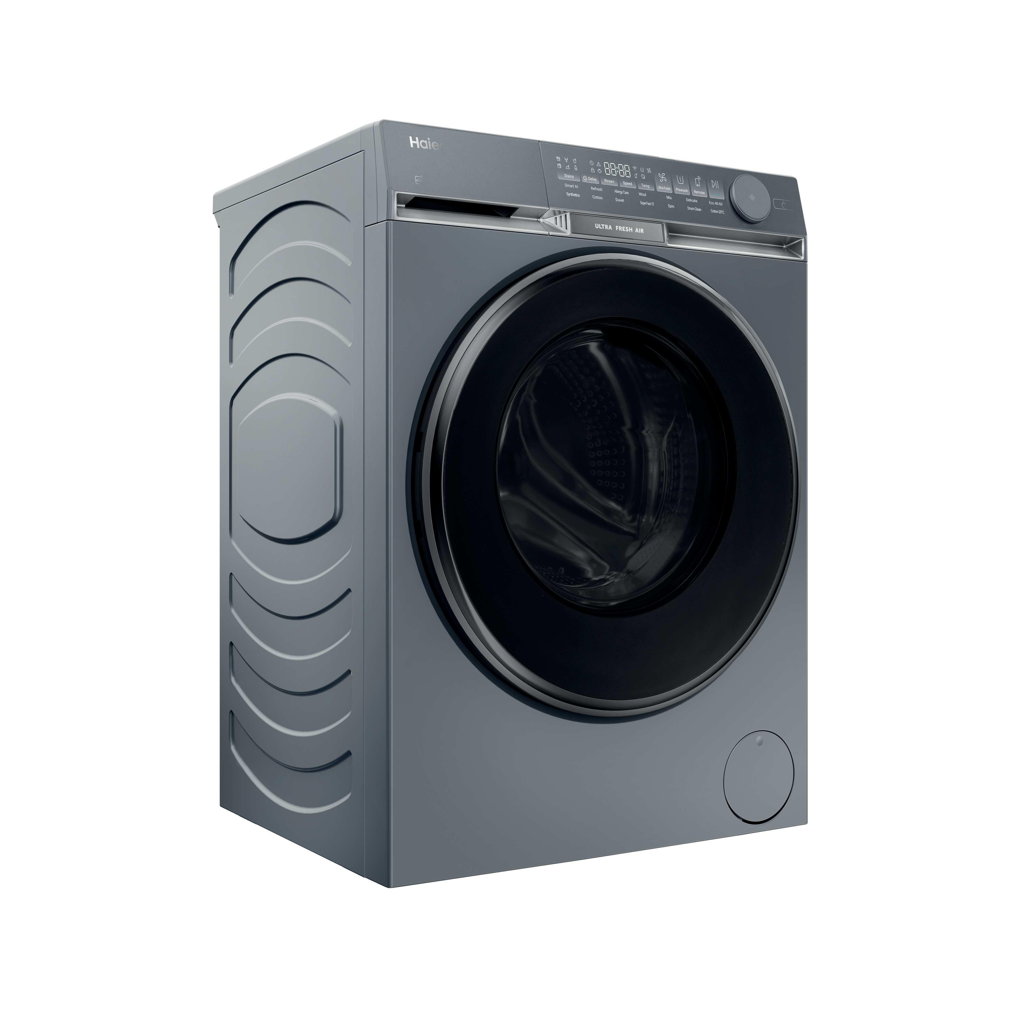 Haier HW100-B14387GUU 10kg, 1400 Spin Washing Machine - Graphite thumbnail image