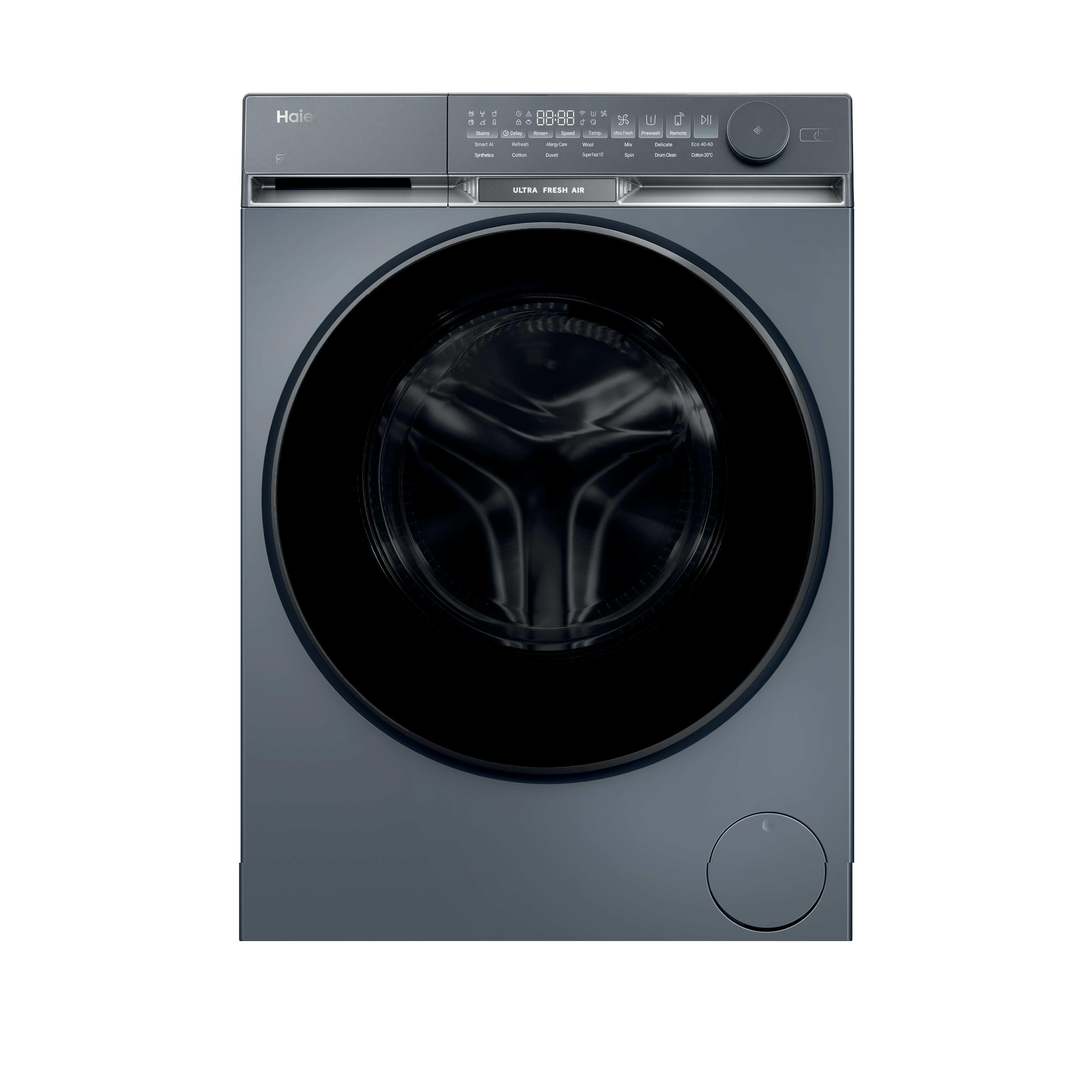 Haier HW100-B14387GUU 10kg, 1400 Spin Washing Machine - Graphite thumbnail image
