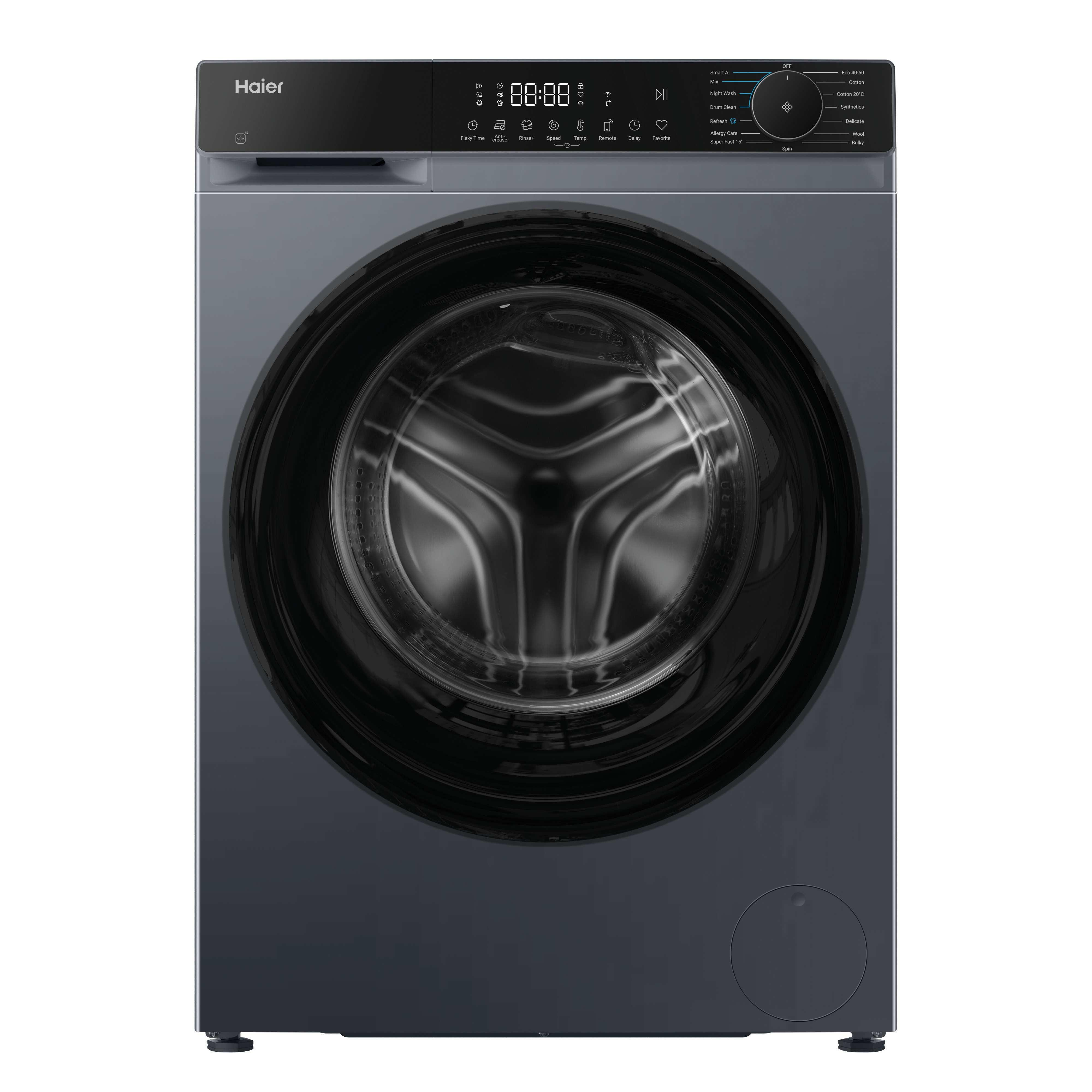 Haier HW100BP14357GUUK 10kg 1400 Spin Washing Machine - Graphite thumbnail image