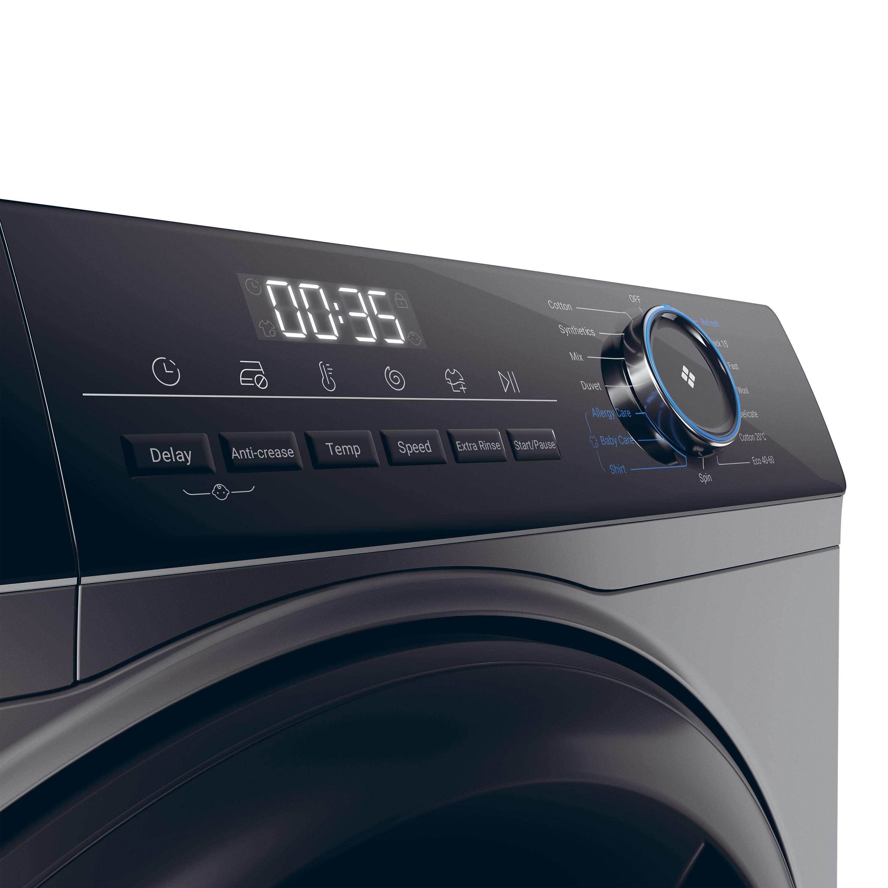 Haier HW80-B16939S8 8kg 1600 Spin Washing Machine - Graphite thumbnail image
