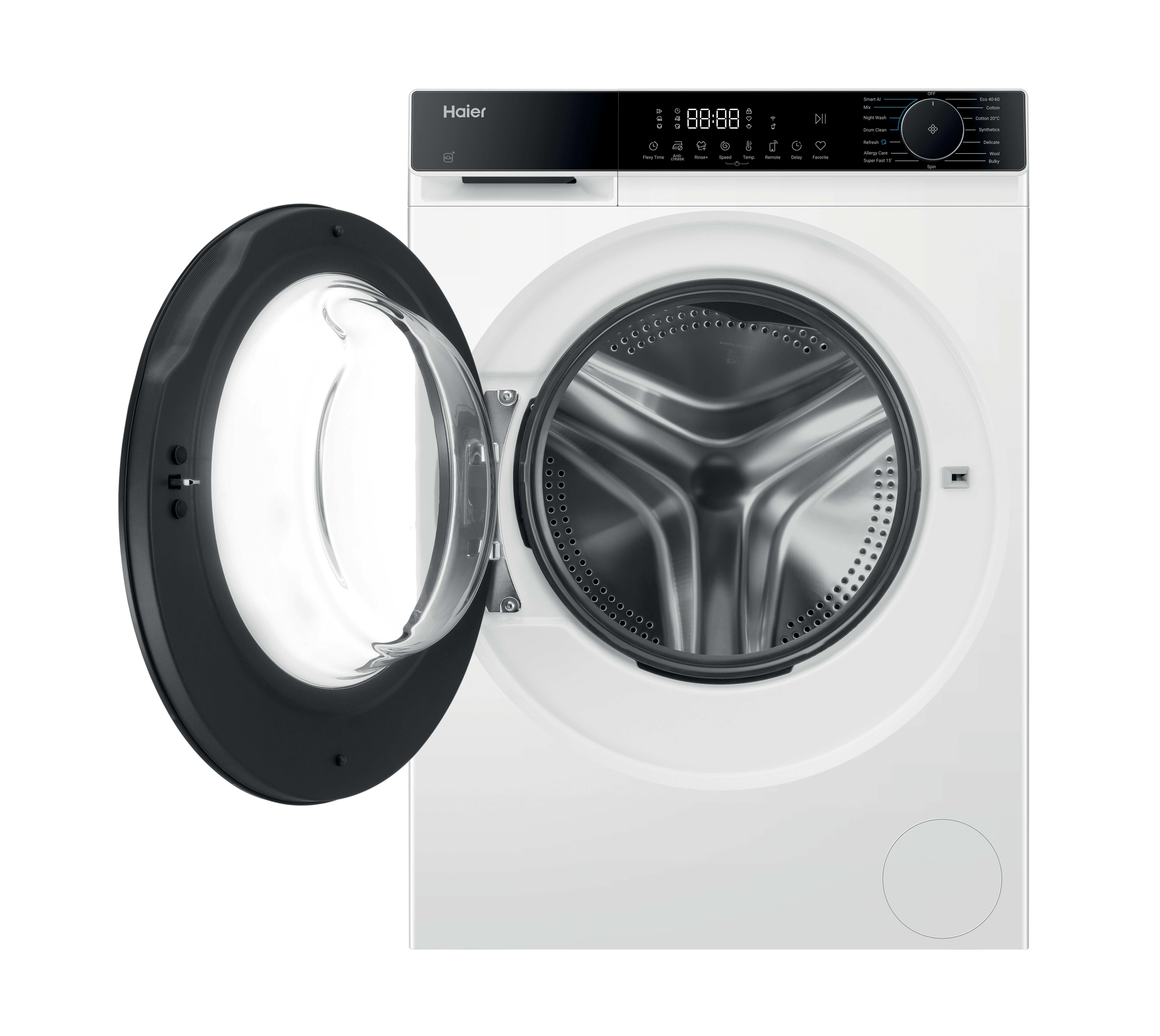 Haier HW90-BP14357TUUK 9kg, 1400 Spin Washing Machine - White thumbnail image