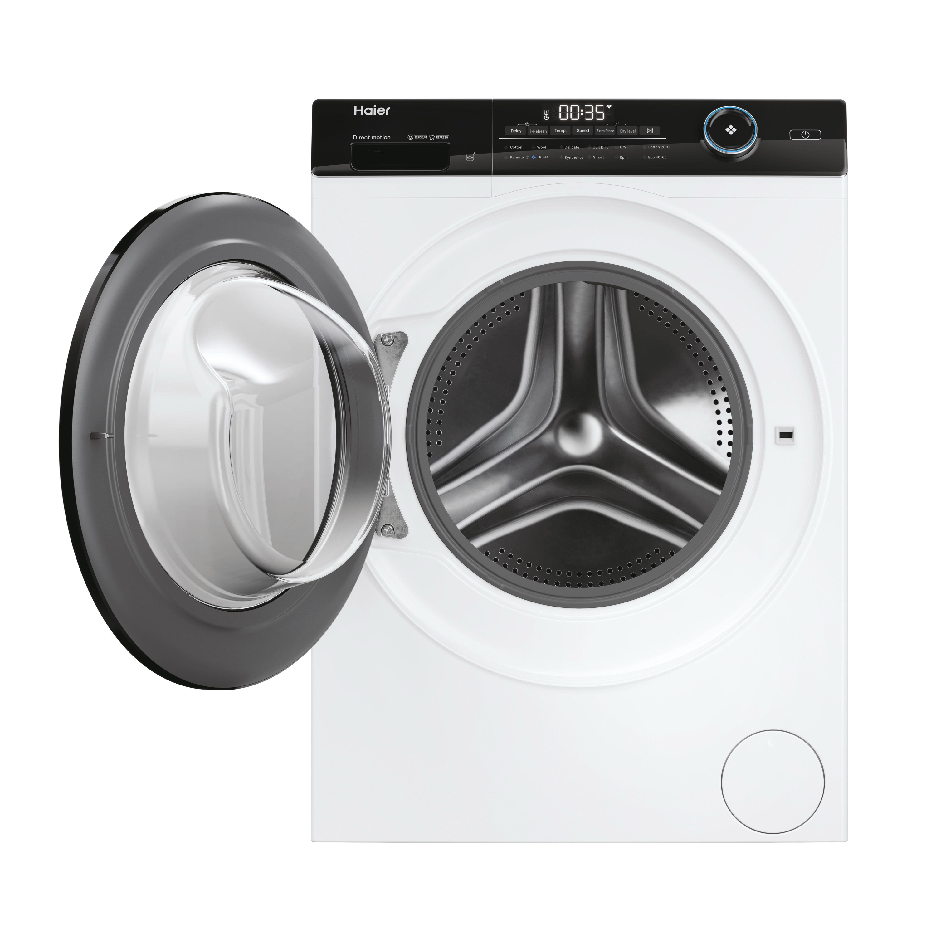 Haier HWD100B14959U1 10kg/6kg 1400 Spin Washer Dryer - White thumbnail image