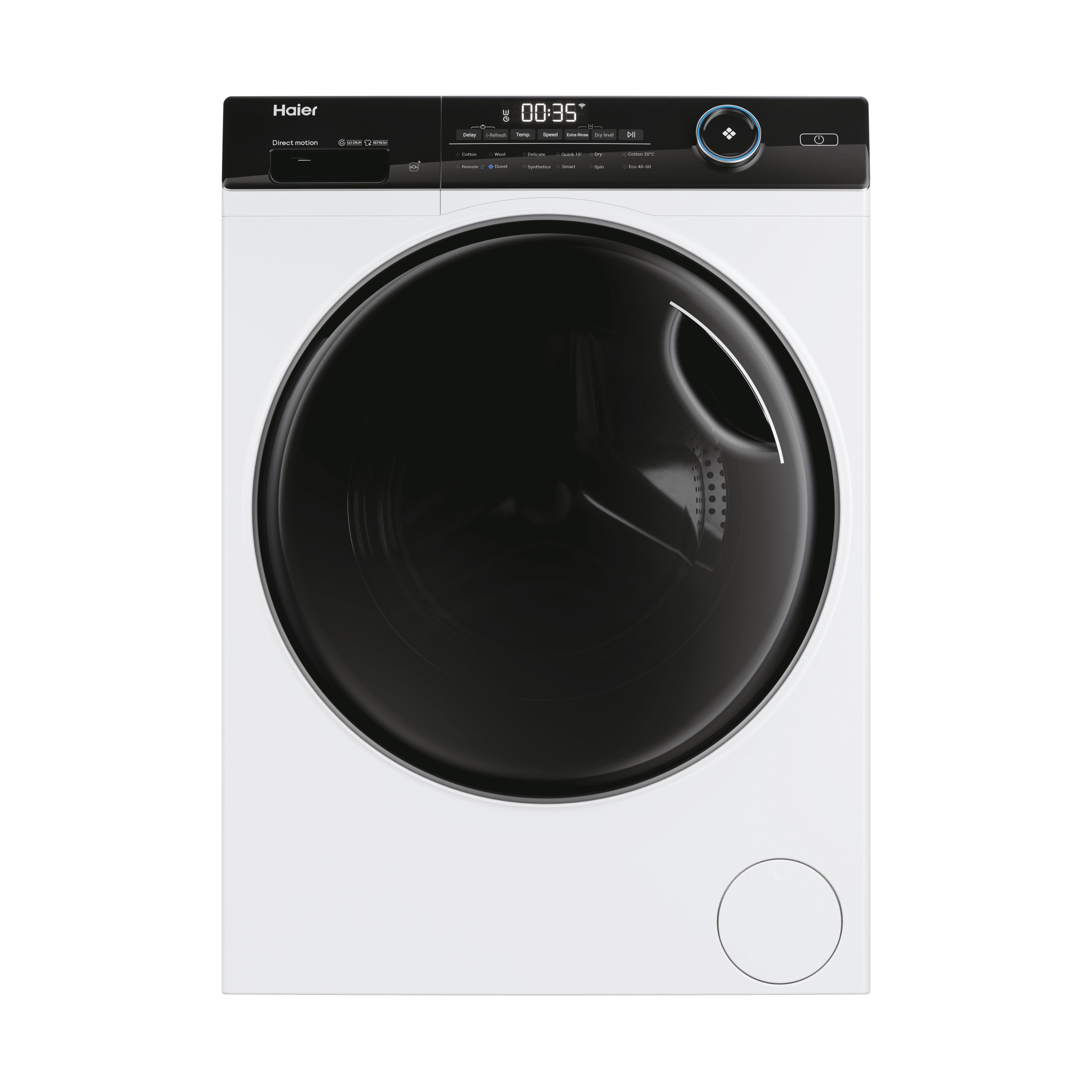 Haier HWD100B14959U1 10kg/6kg 1400 Spin Washer Dryer - White thumbnail image