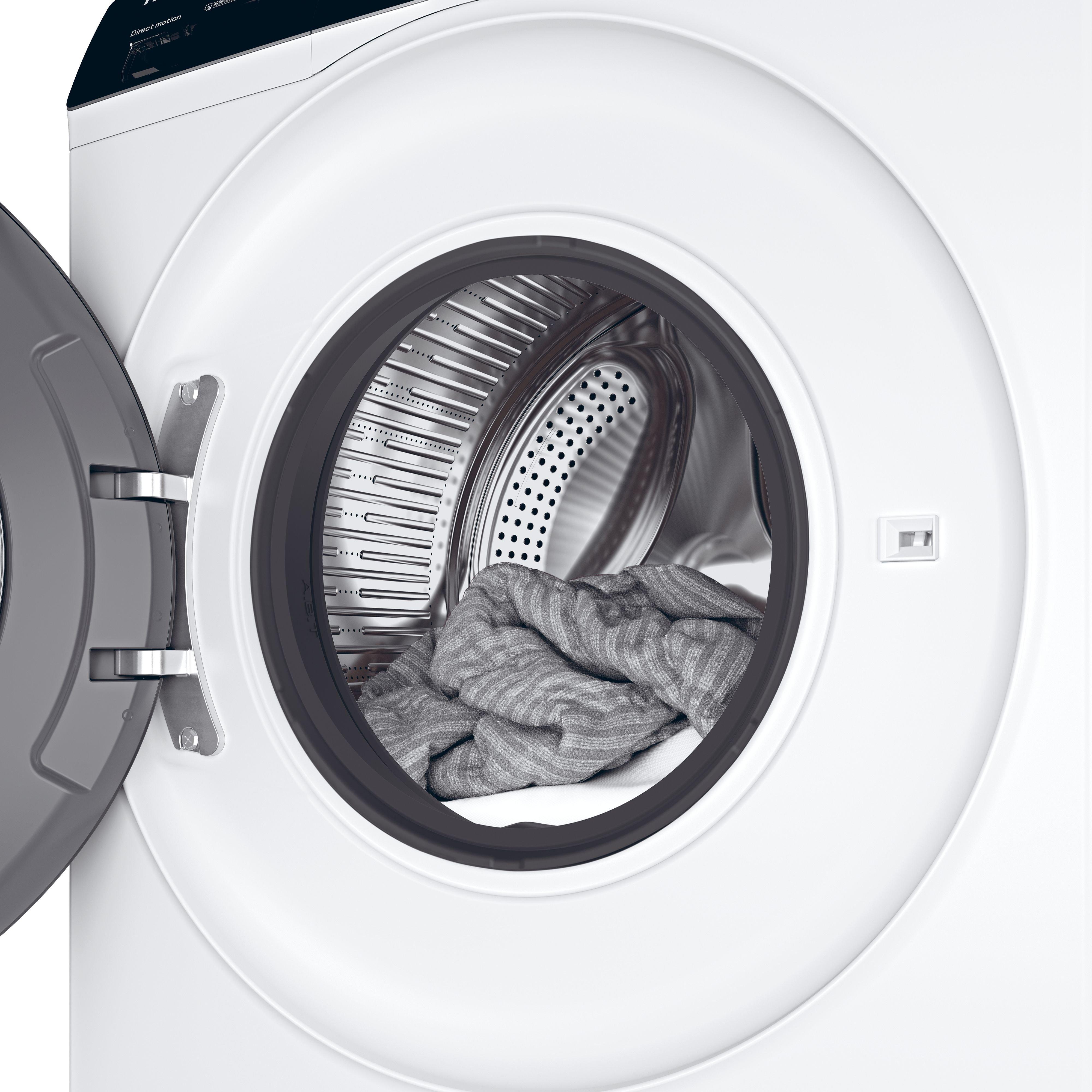 Haier HWD90-B14939 9kg/6kg 1400 Spin  Washer Dryer - White thumbnail image