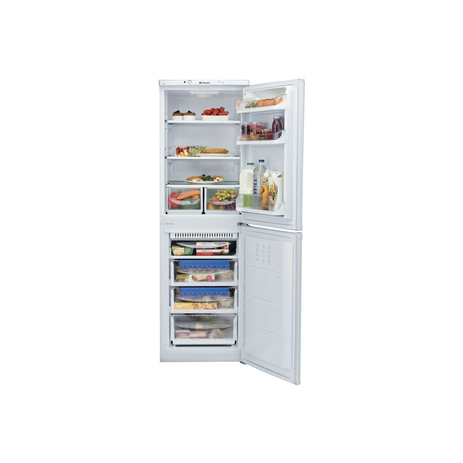 HOTPOINT HBNF 5517 W UK Frost Free Fridge Freezer - White - A+ energy rating Energy Rated thumbnail image