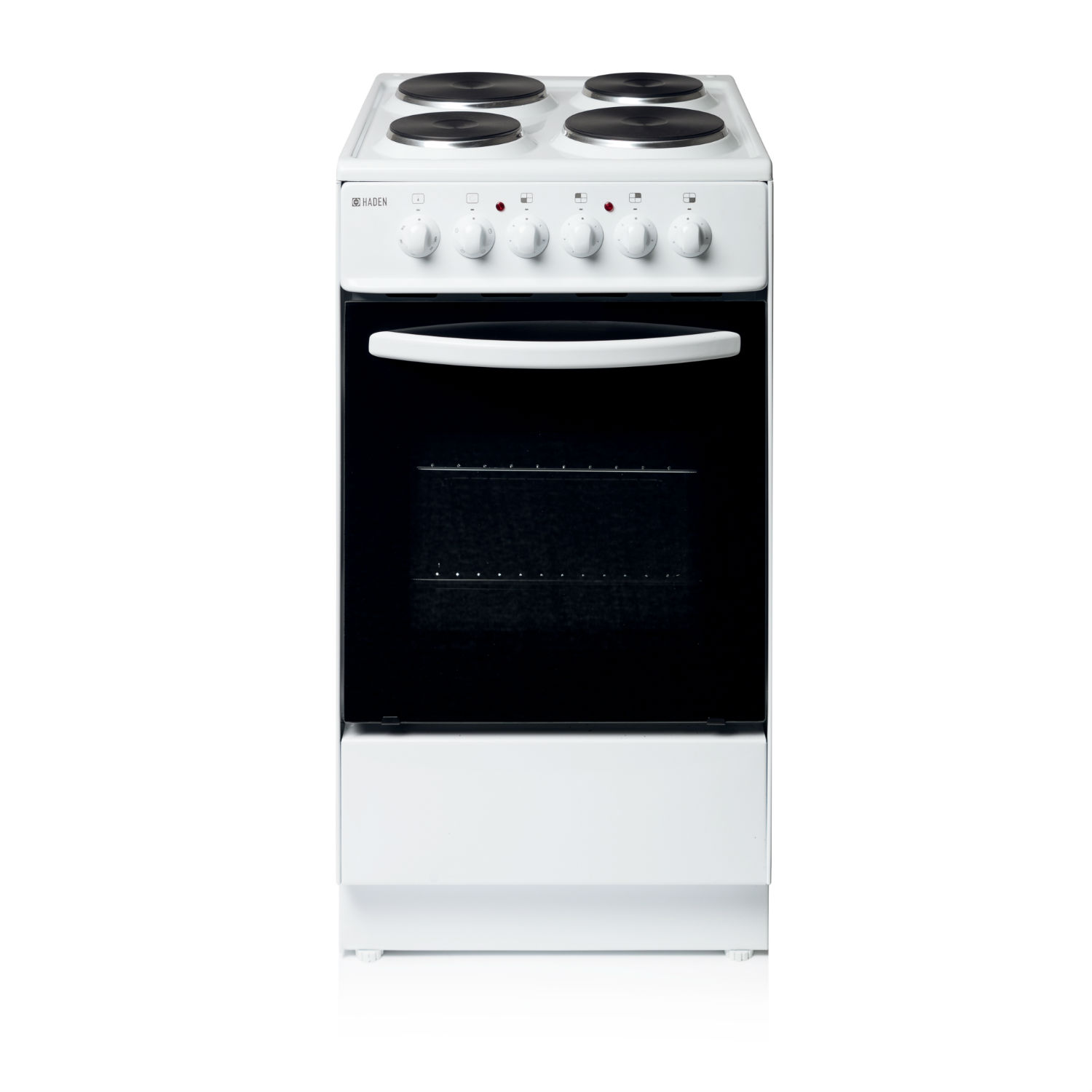 Haden HES50W 50cm Single Oven Electric Cooker - White thumbnail image